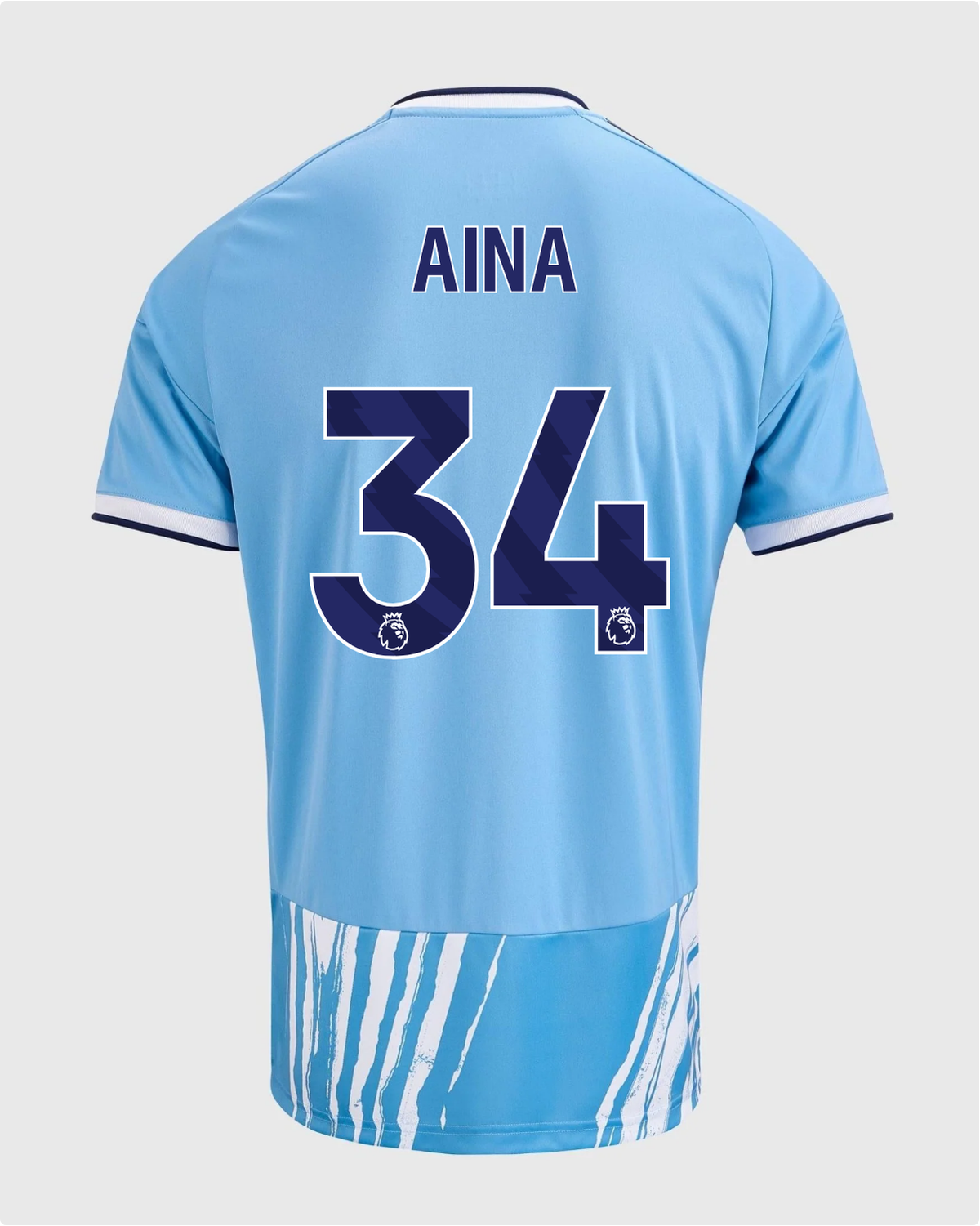 NFFC 26/27 Third Shirt with Aina 34 Premier League Printing