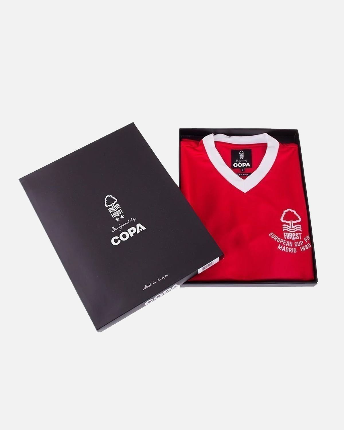 NFFC Adult Retro 1980 European Cup Shirt - Nottingham Forest FC