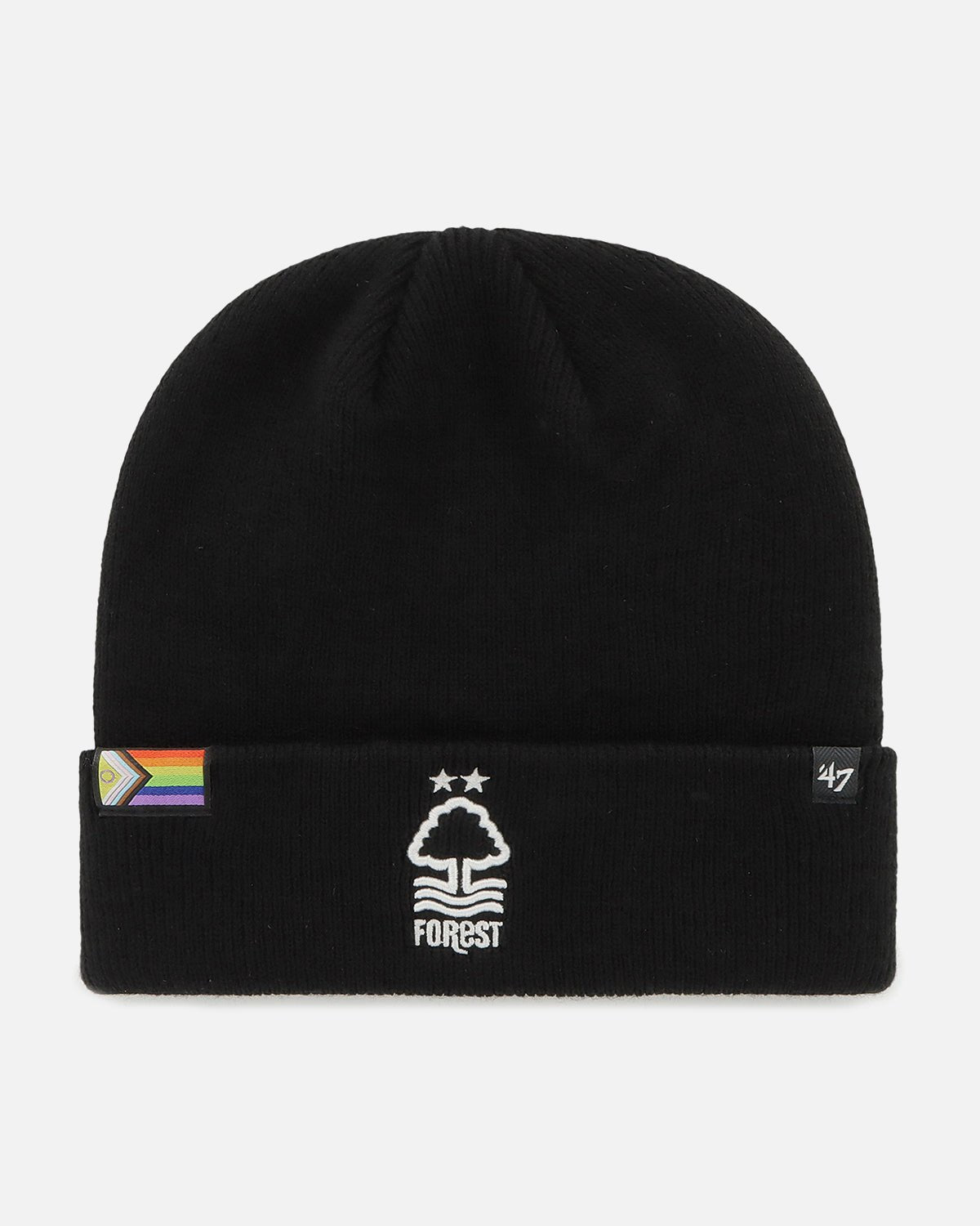 NFFC Black '47 Pride Cuff Knit - Nottingham Forest FC