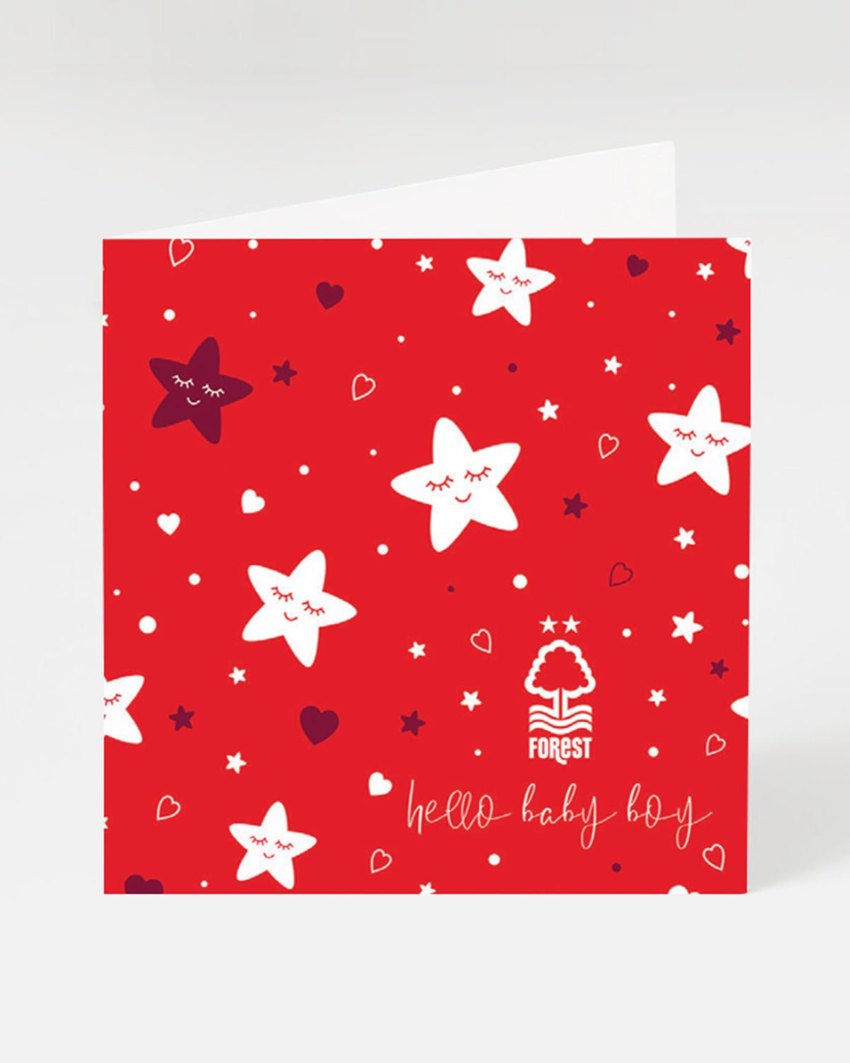 NFFC Boy Star Card - Nottingham Forest FC