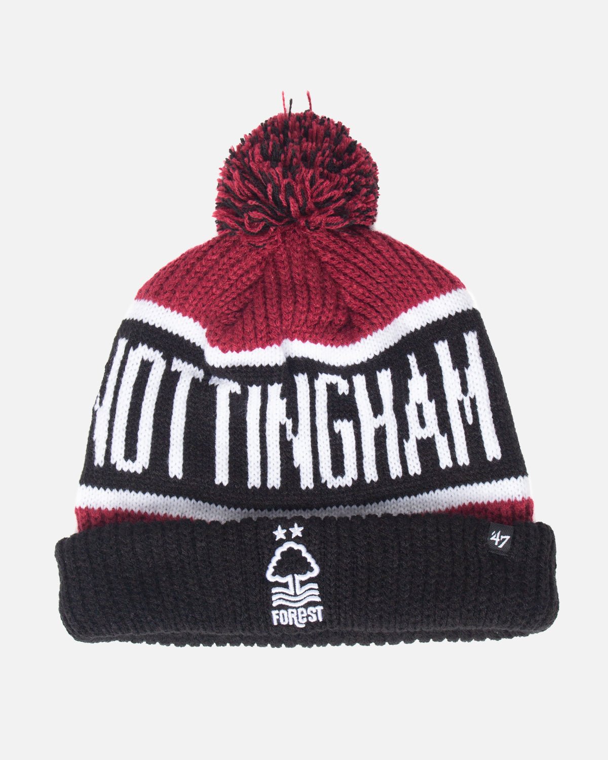 NFFC Dark Red '47 Calgary Cuff Knit - Nottingham Forest FC