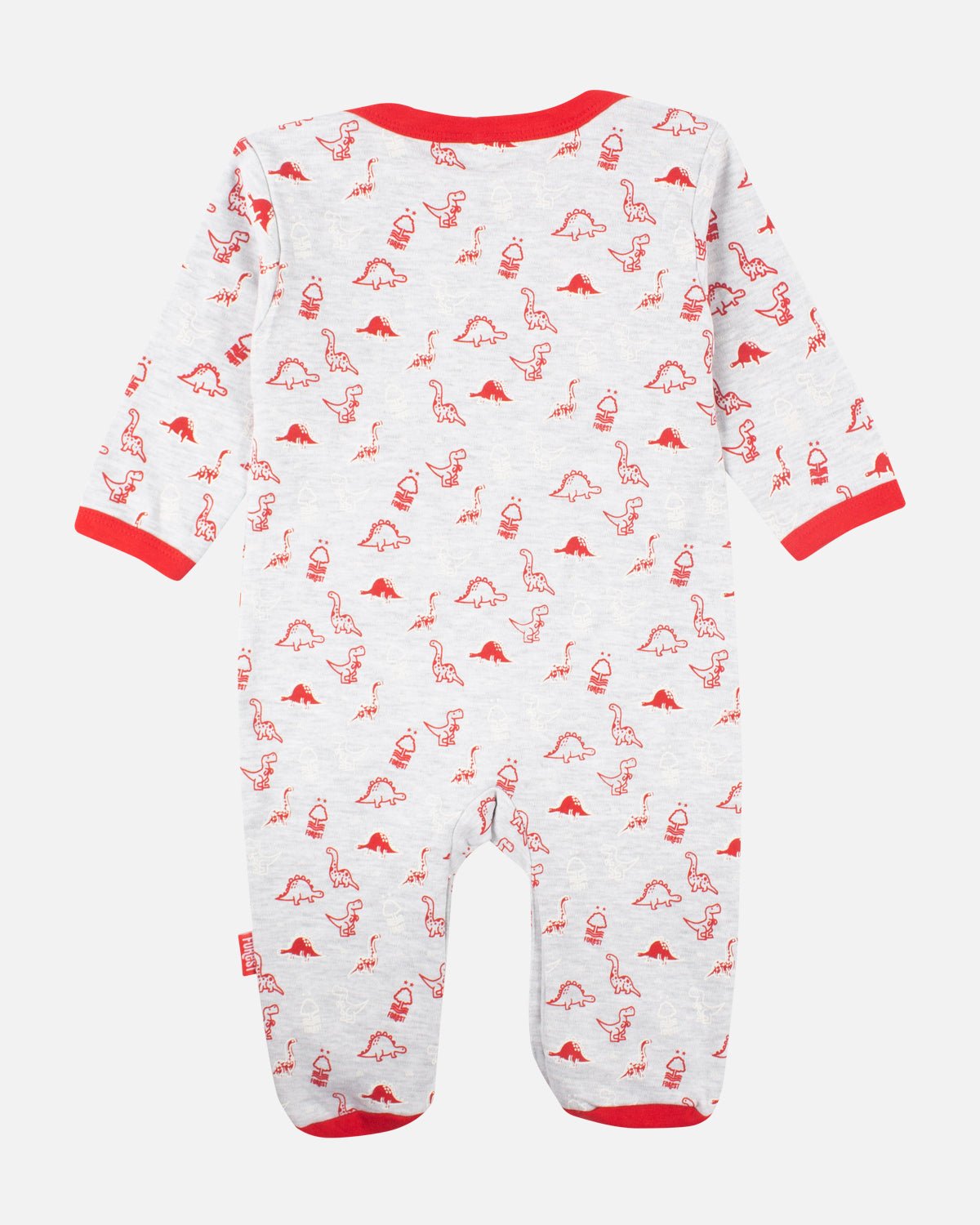 NFFC Dino Baby Sleepsuit - Nottingham Forest FC