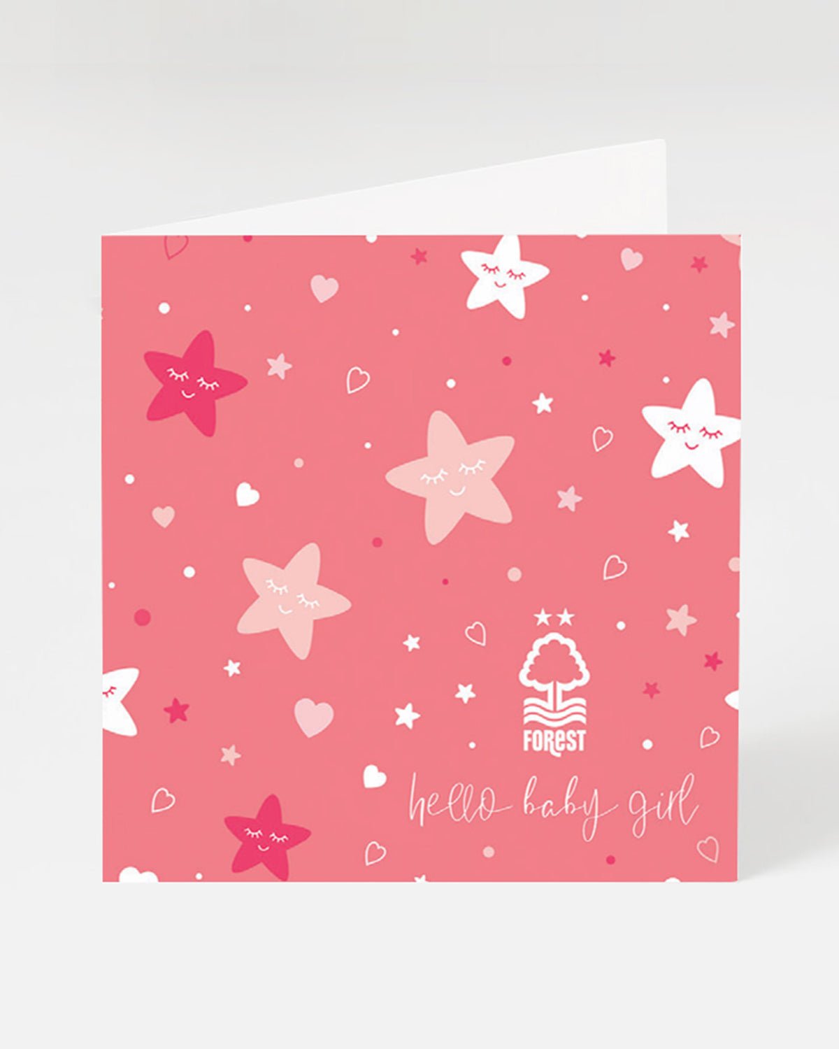 NFFC Girl Star Card - Nottingham Forest FC
