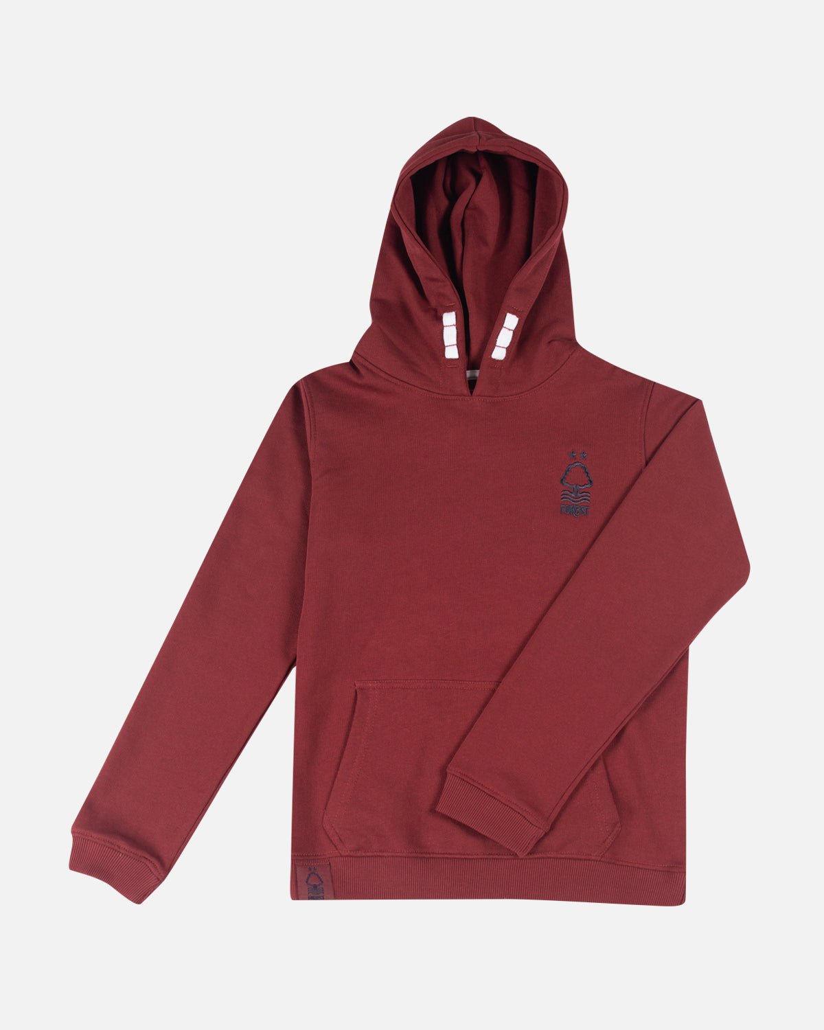 NFFC Girls Dark Red Overhead Hoodie - Nottingham Forest FC