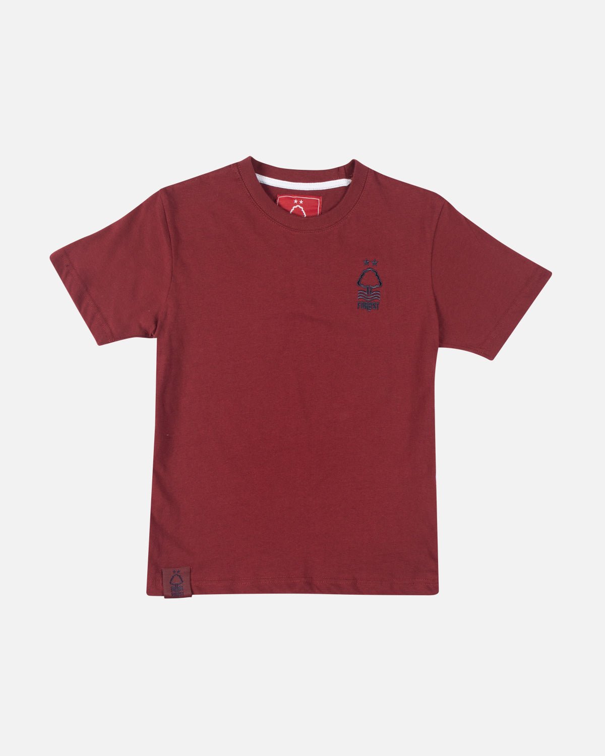 NFFC Girls Dark Red T-Shirt - Nottingham Forest FC