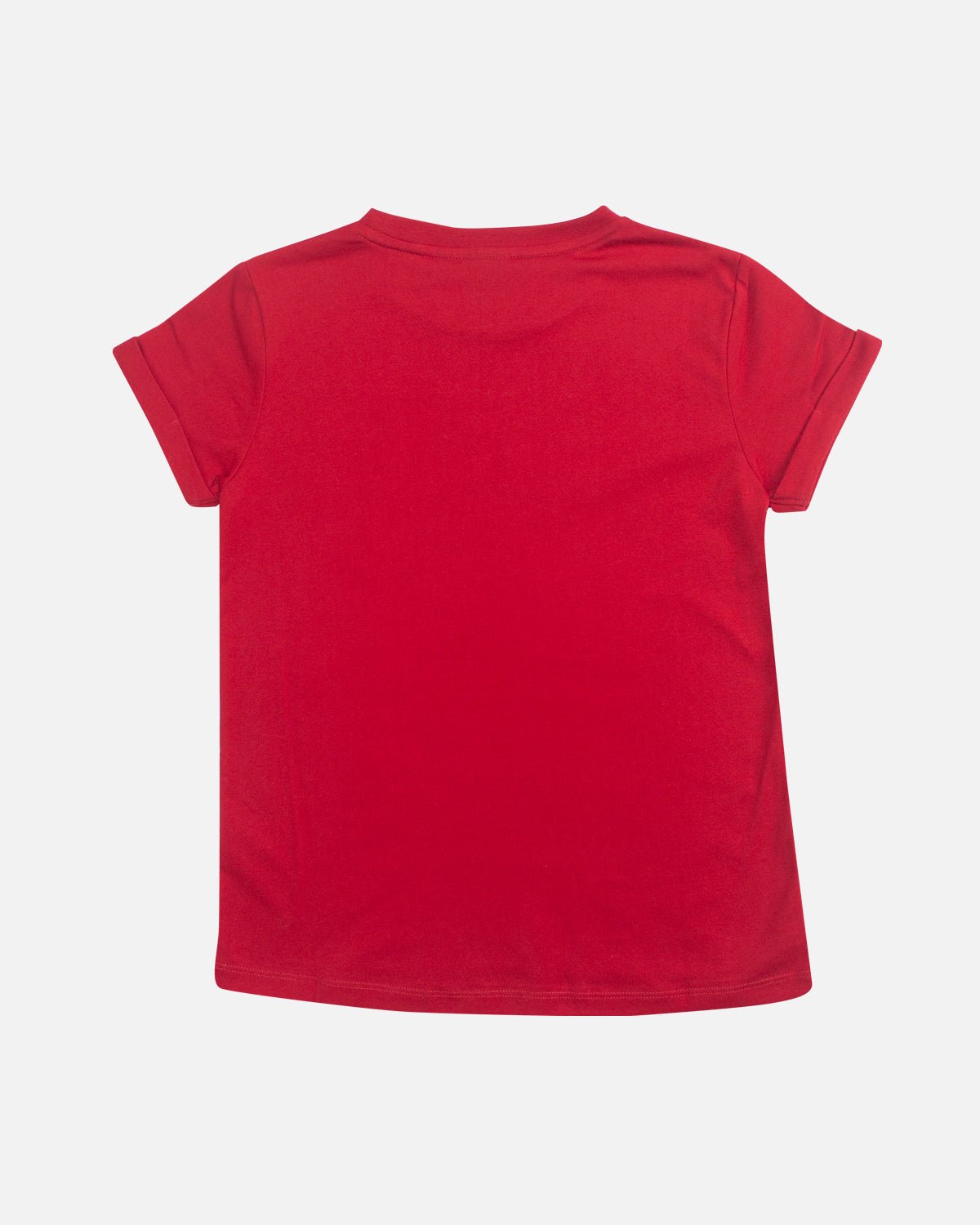NFFC Girls Red Essential Crew Neck T-Shirt - Nottingham Forest FC