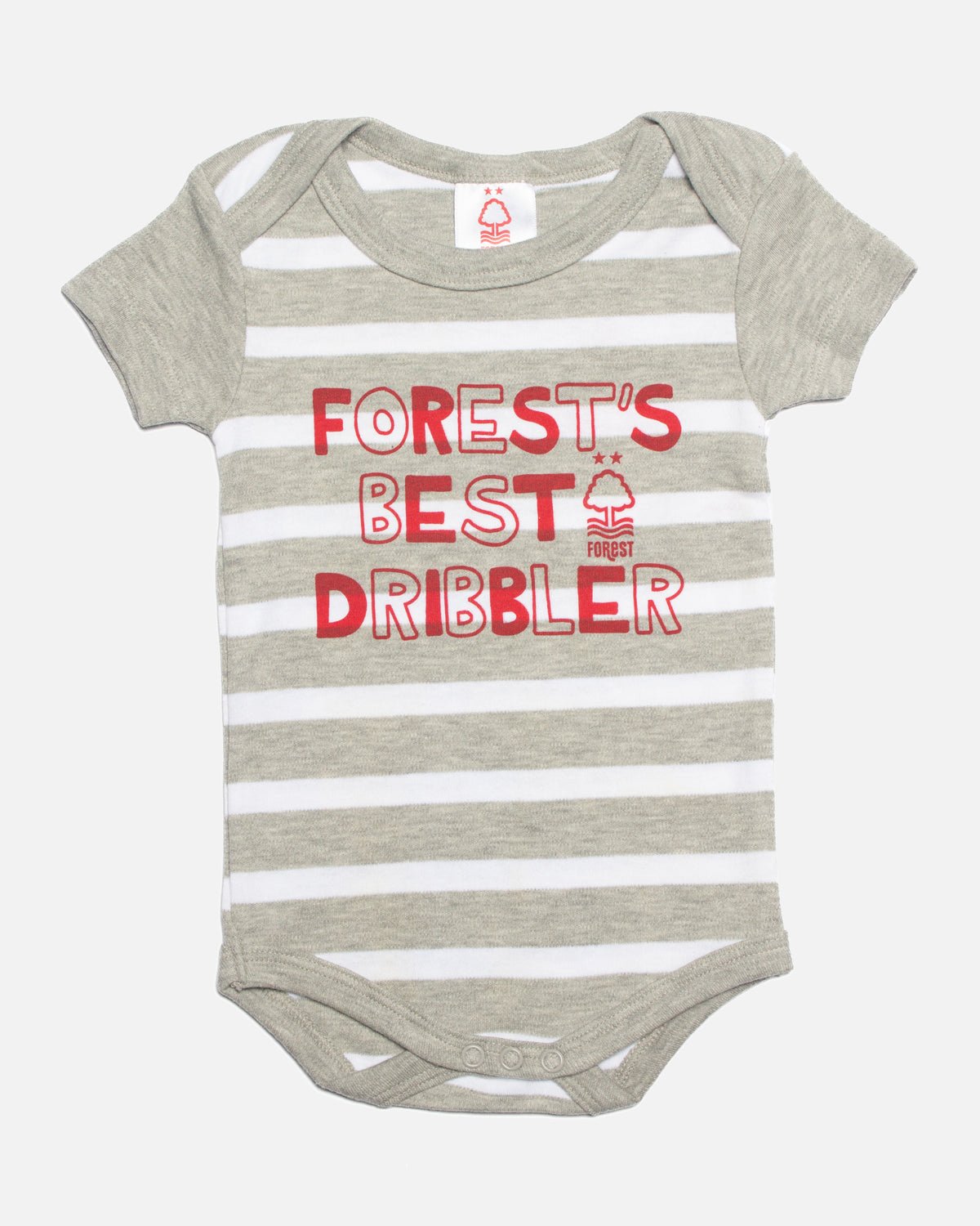 NFFC Grey Baloo Baby Bodysuit - Nottingham Forest FC