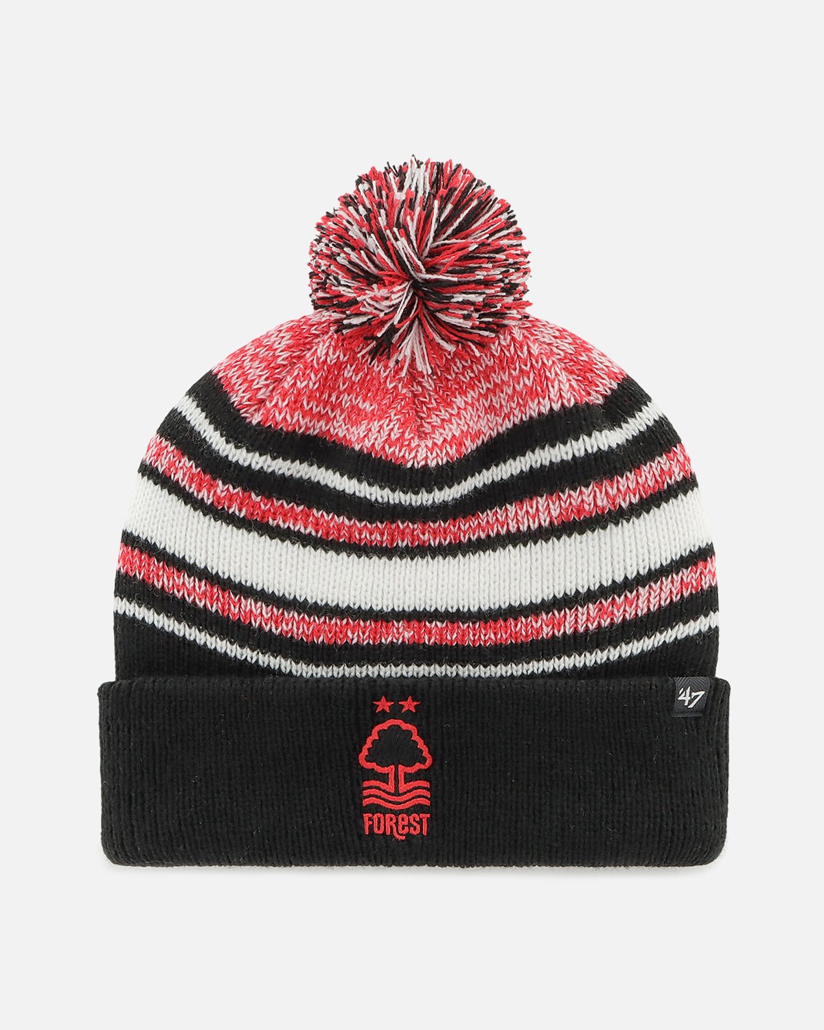 NFFC Junior Black Bubbler '47 Cuff Knit - Nottingham Forest FC