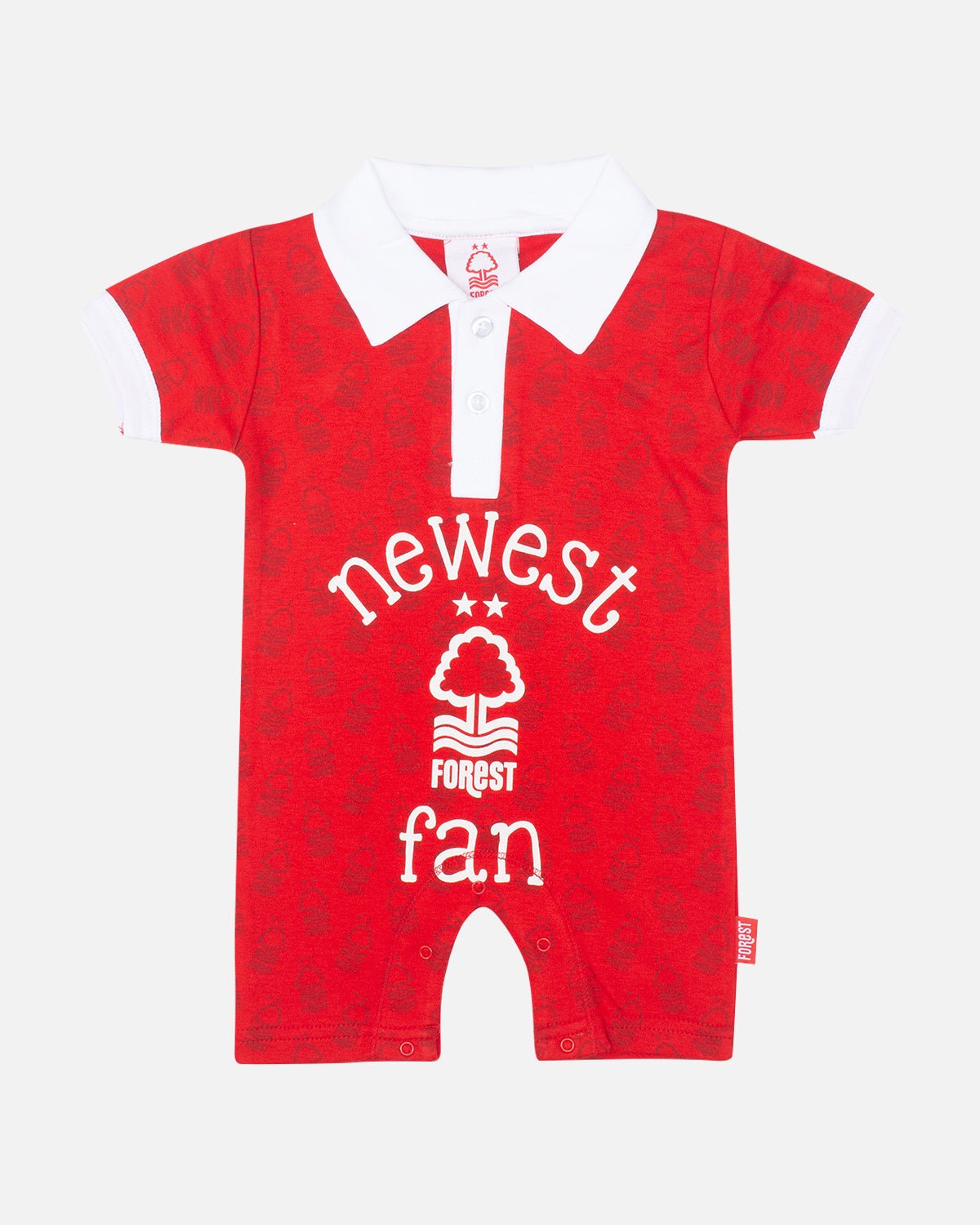 NFFC Multi Crest Baby Romper - Nottingham Forest FC