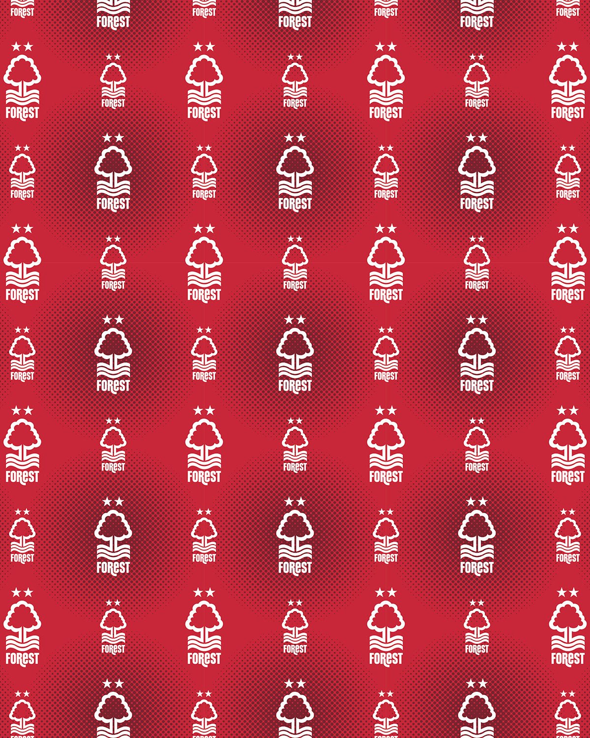 NFFC Orbital Curtain Set - Nottingham Forest FC