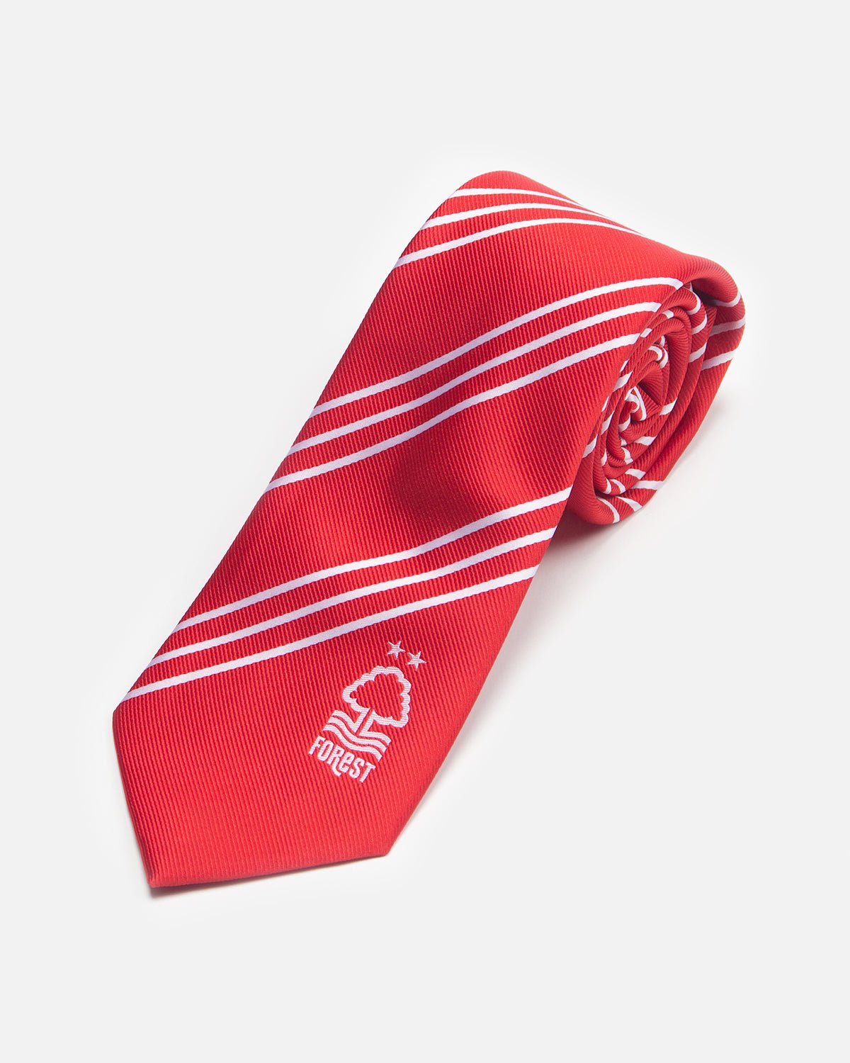 NFFC Red Multi Stripe Tie - Nottingham Forest FC