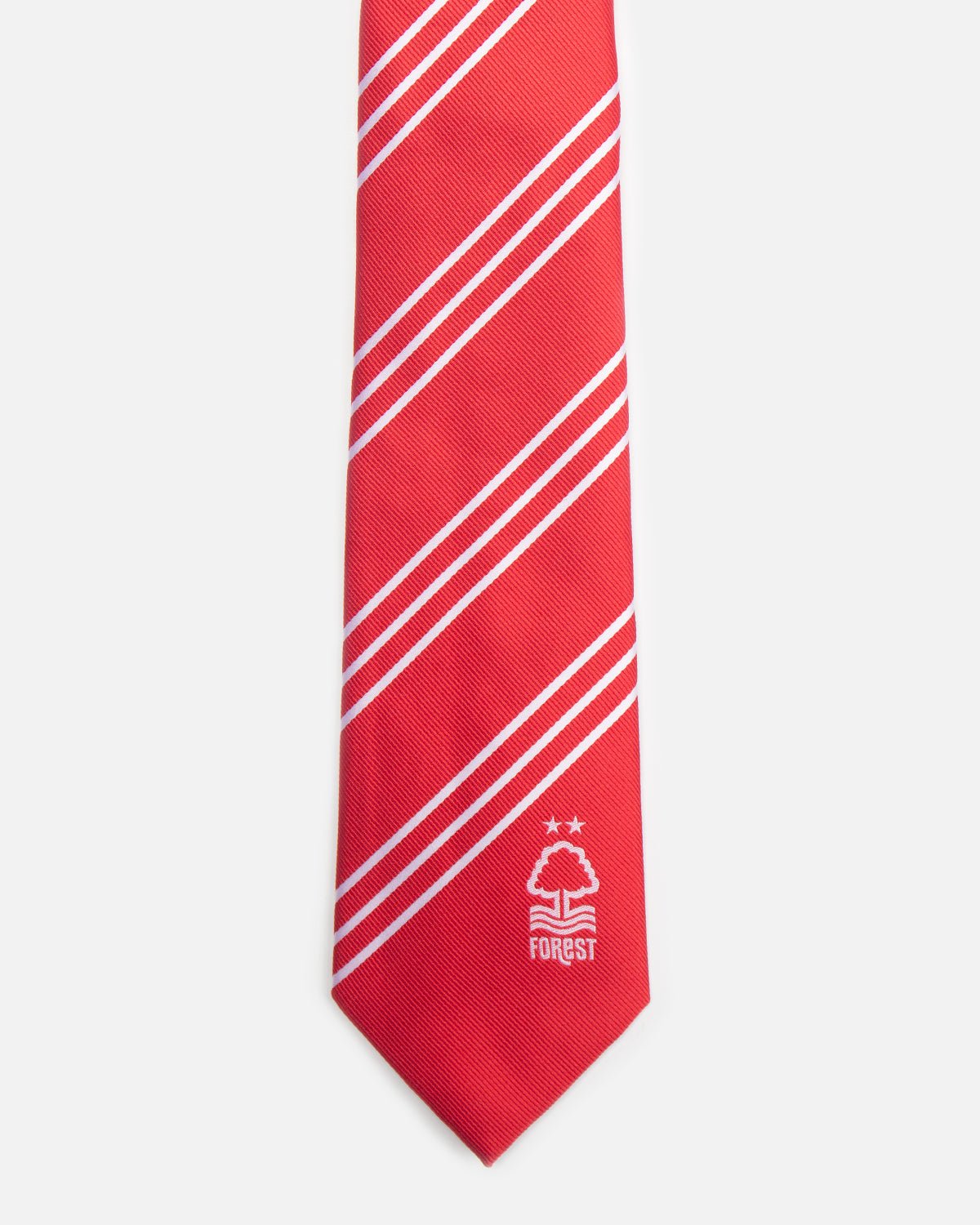 NFFC Red Multi Stripe Tie - Nottingham Forest FC