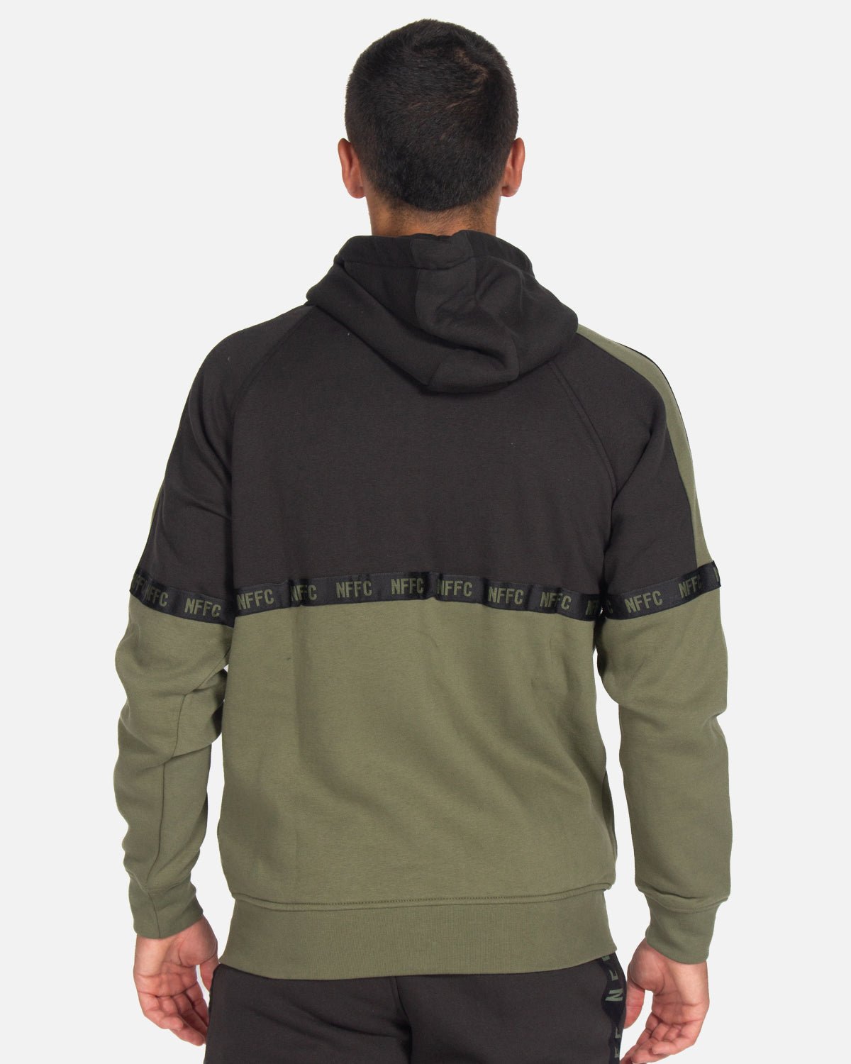 NFFC Taped Block Zip Hoodie - Nottingham Forest FC