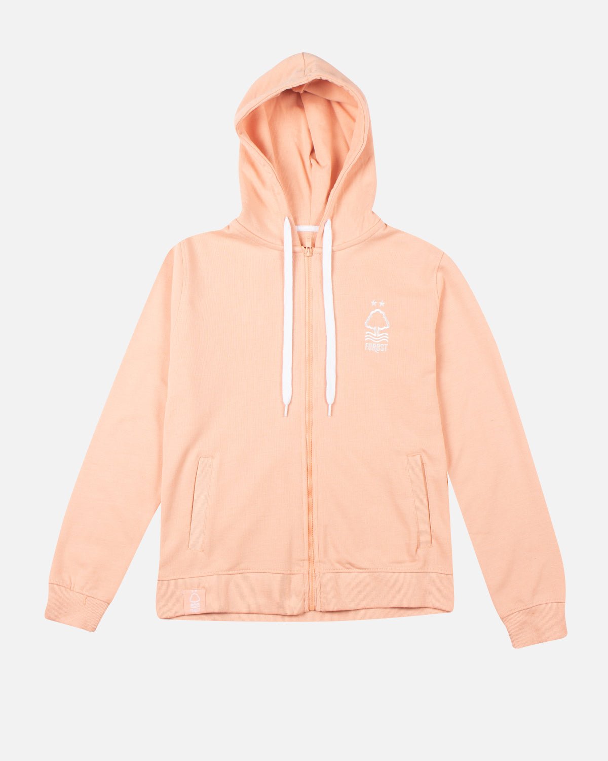 NFFC Womens Apricot Full Zip Hoodie - Nottingham Forest FC