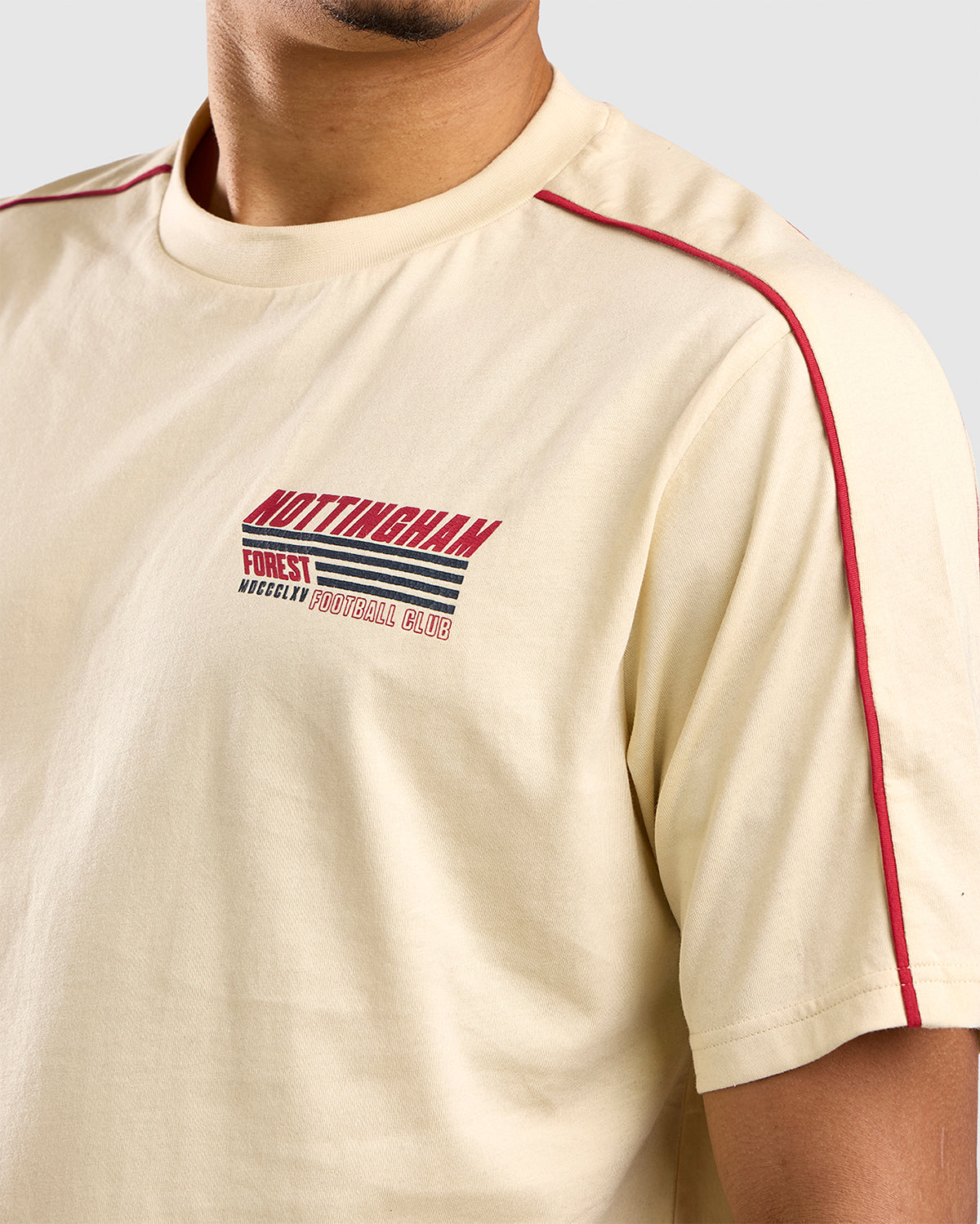 NFFC Ecru Racing Relaxed T-Shirt