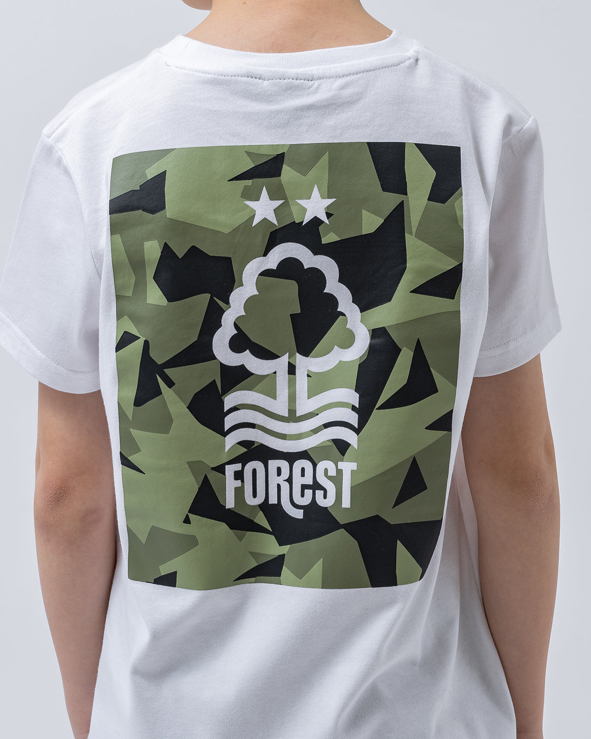 NFFC Junior Camo Back Print T-Shirt