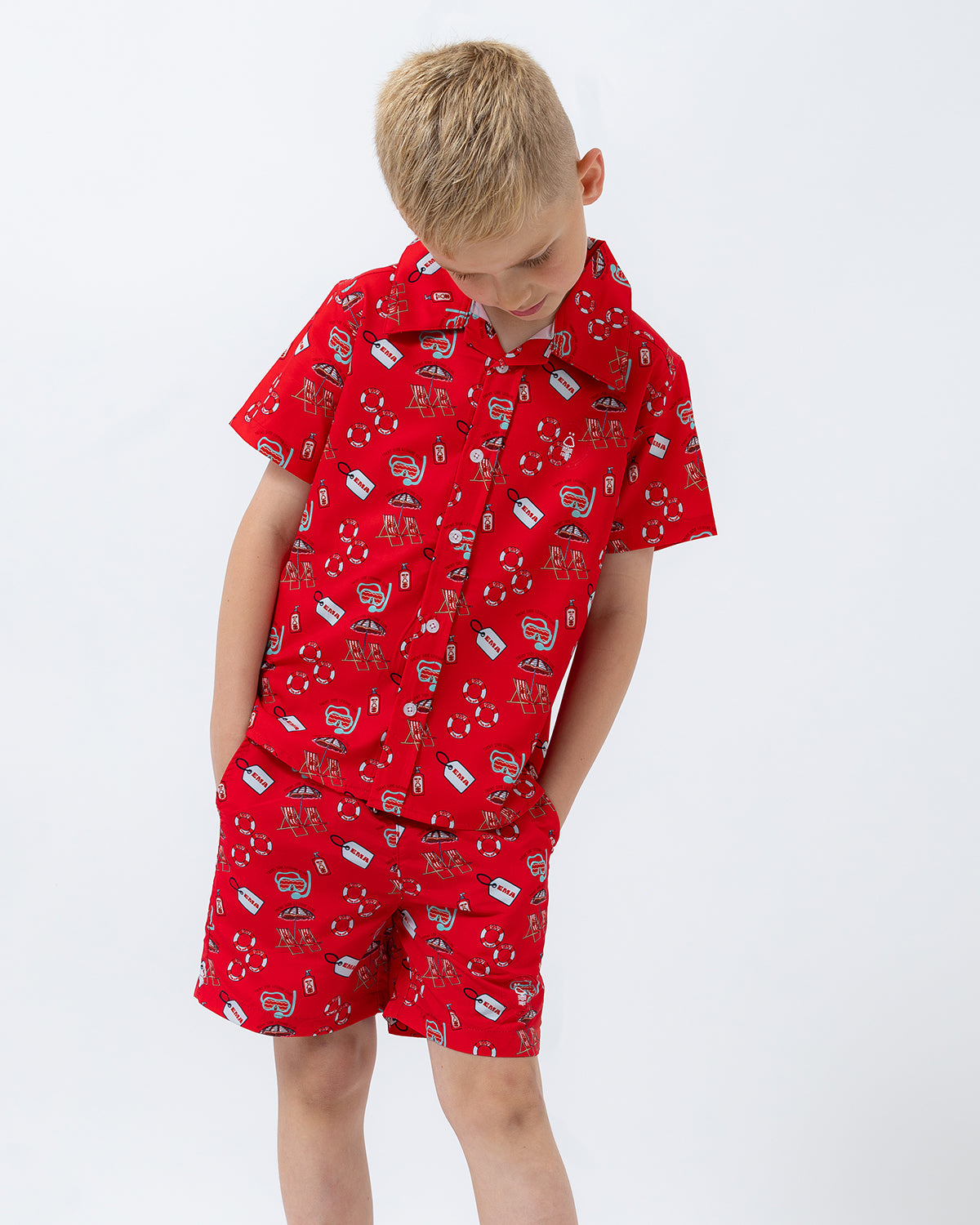 NFFC Junior Red Trent Club Shirt