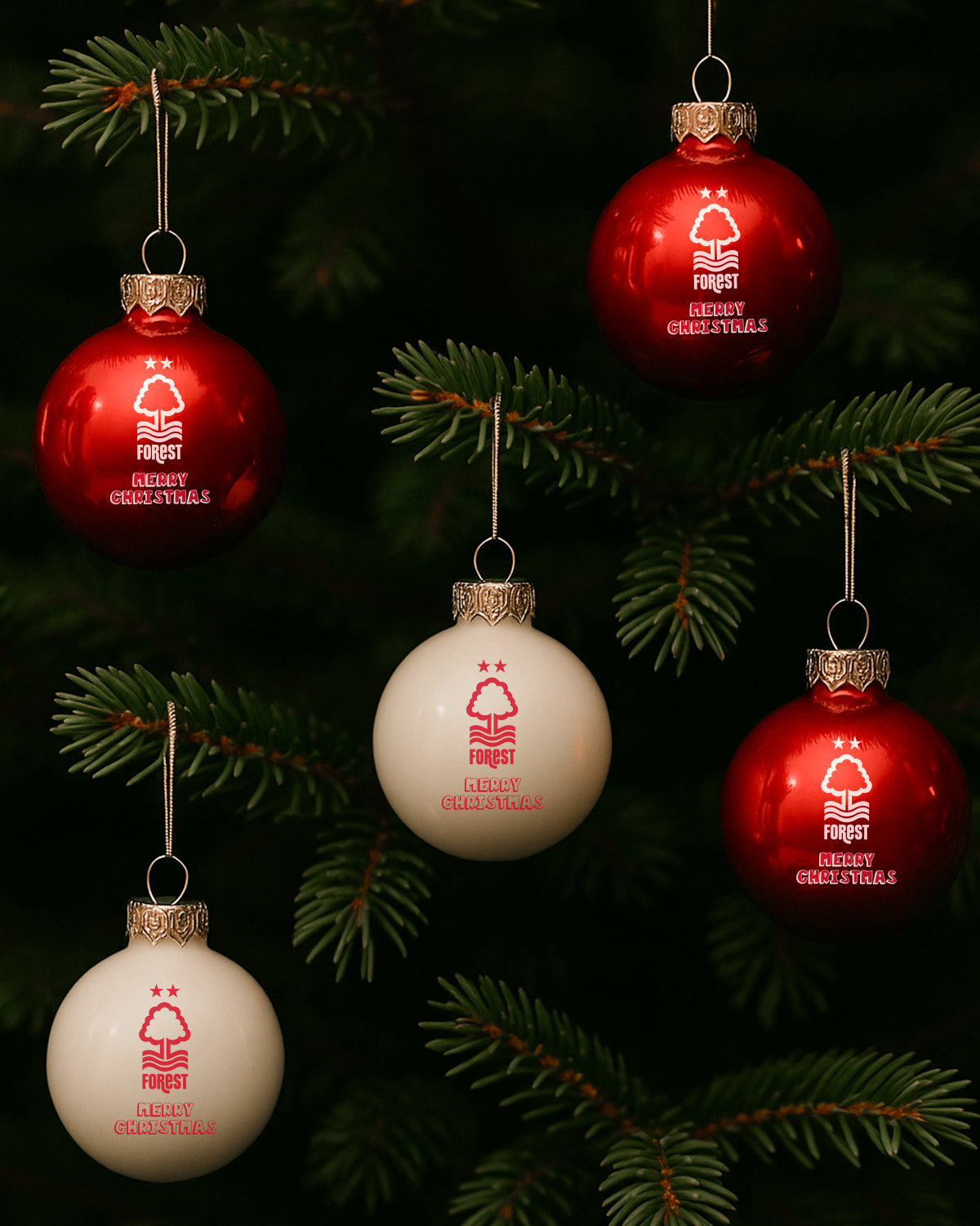 NFFC Christmas Wonderland 10 Pack Baubles