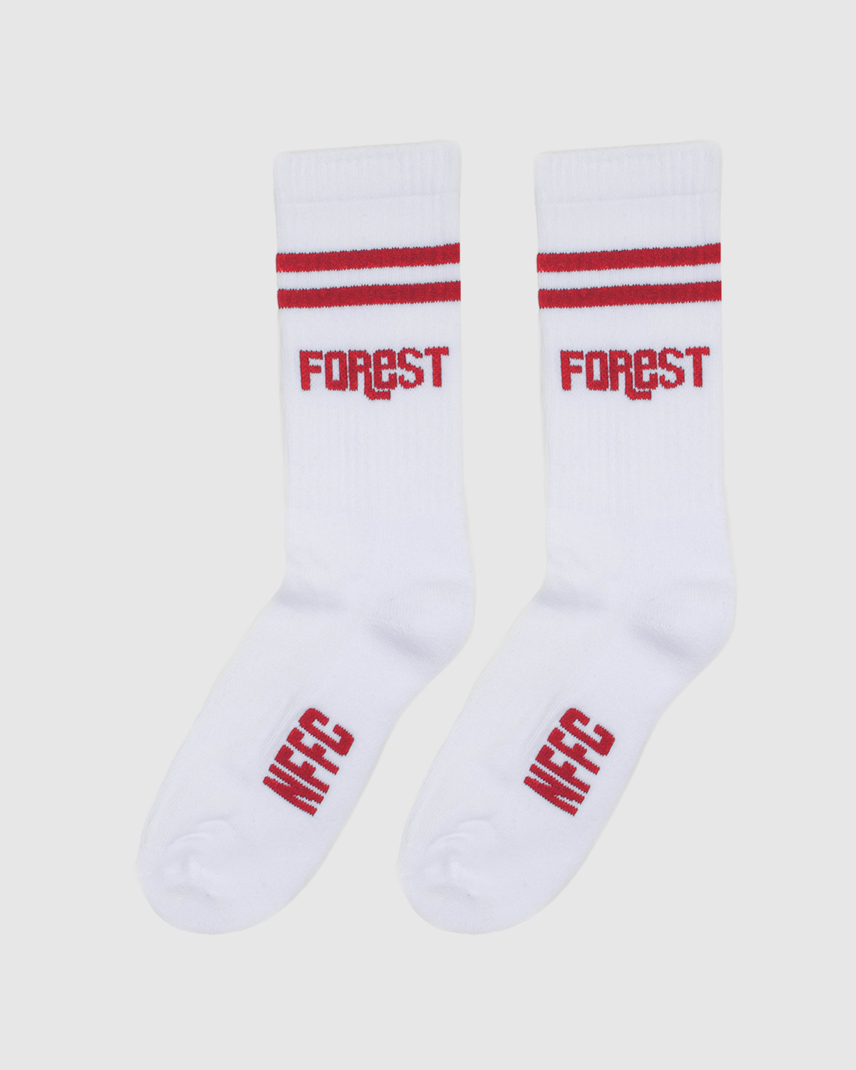 NFFC Junior Red Crest Sports Socks