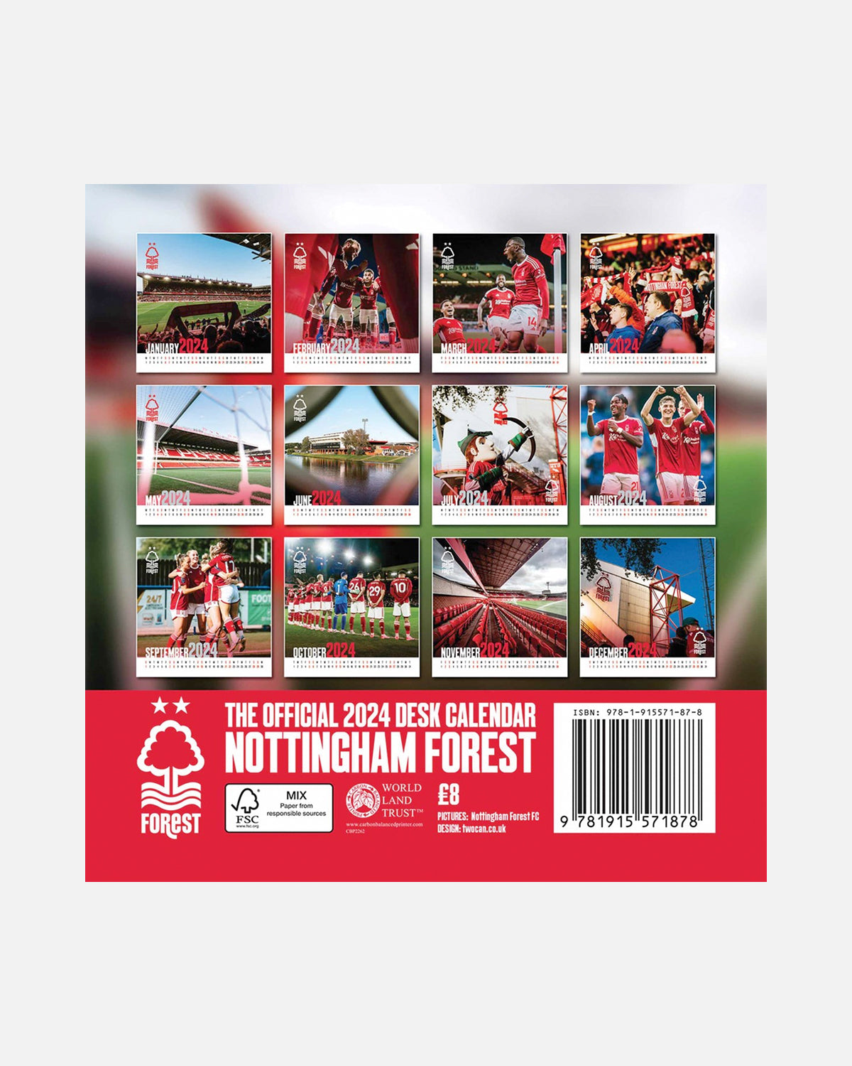 NFFC 2024 Easel Calendar