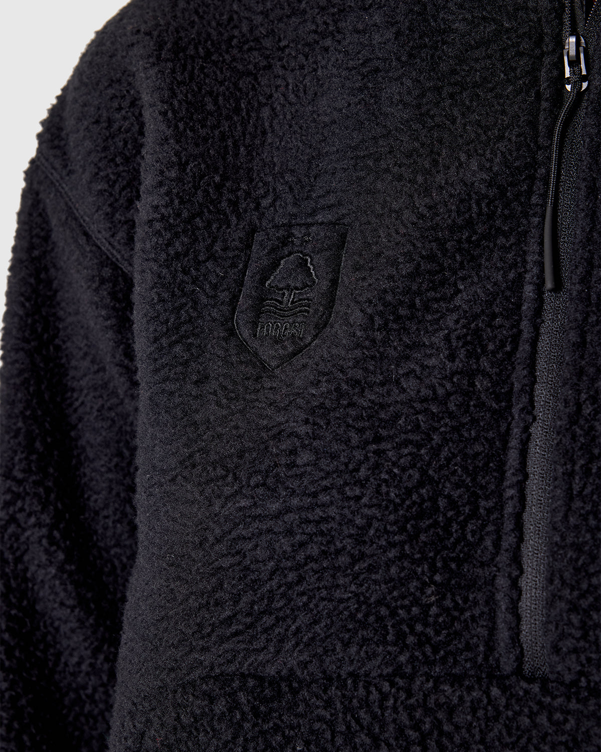 NFFC adidas Women's City Tech Black Half Zip Fleece