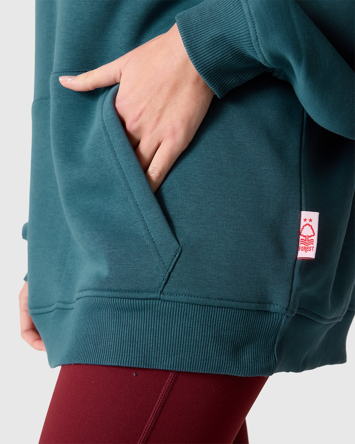 NFFC Women's Oversized Petrol Hoodie