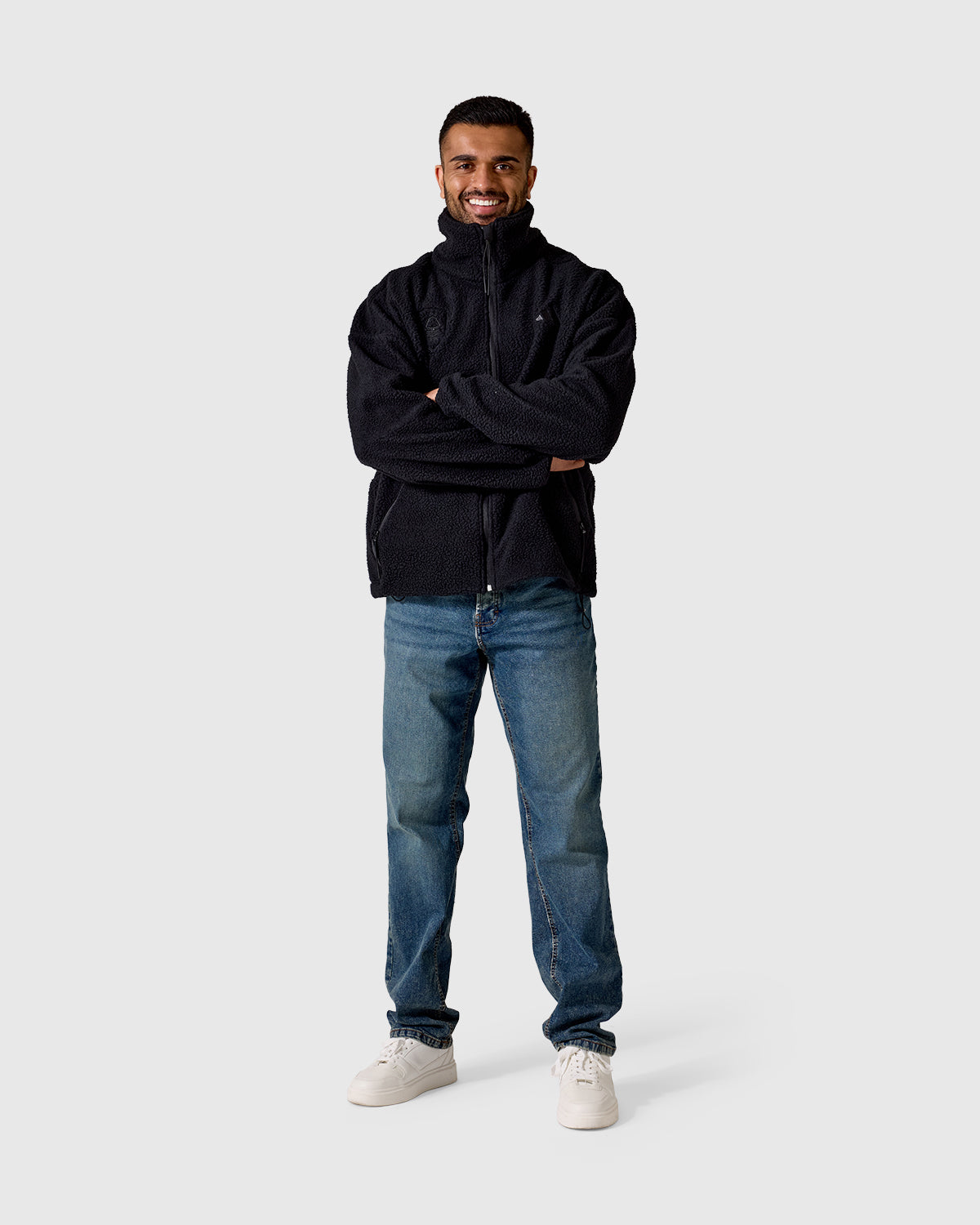 NFFC adidas City Tech Black Full Zip Fleece