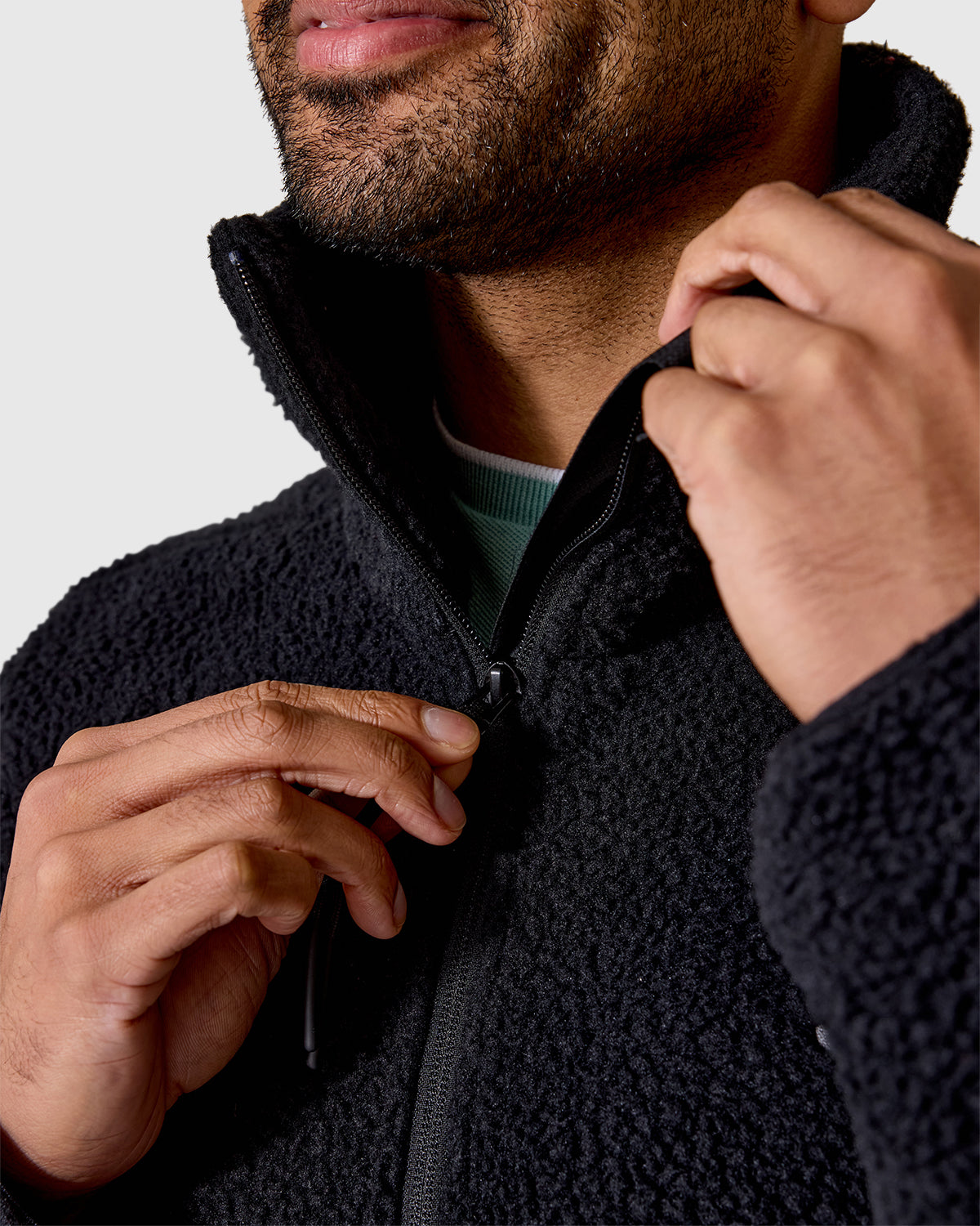 NFFC adidas City Tech Black Full Zip Fleece