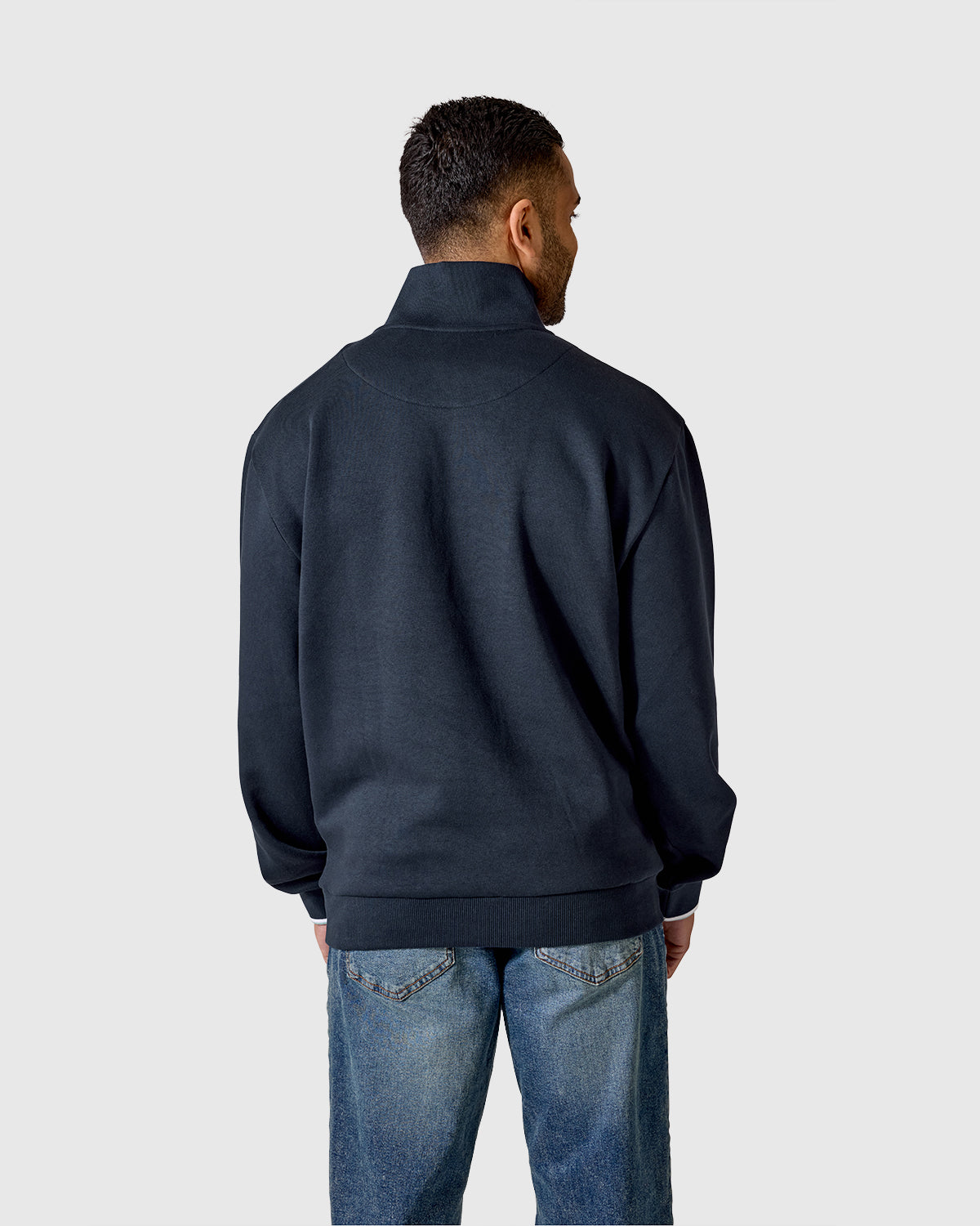 NFFC Navy Bridgford 1/4 Zip Top