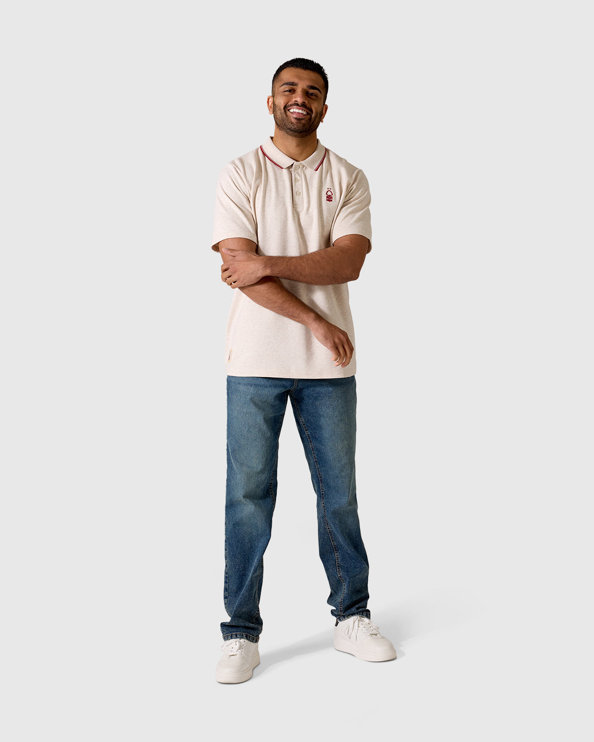 NFFC Oat Leavers Ribbed Polo