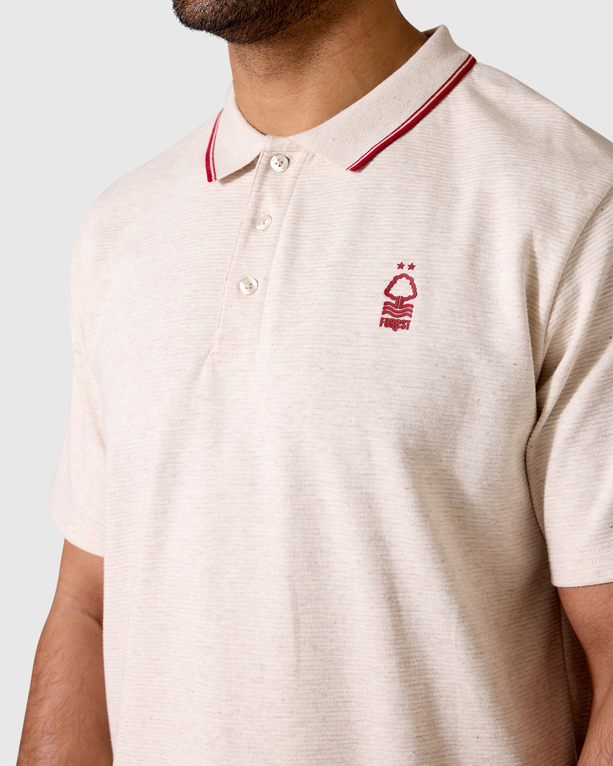 NFFC Oat Leavers Ribbed Polo