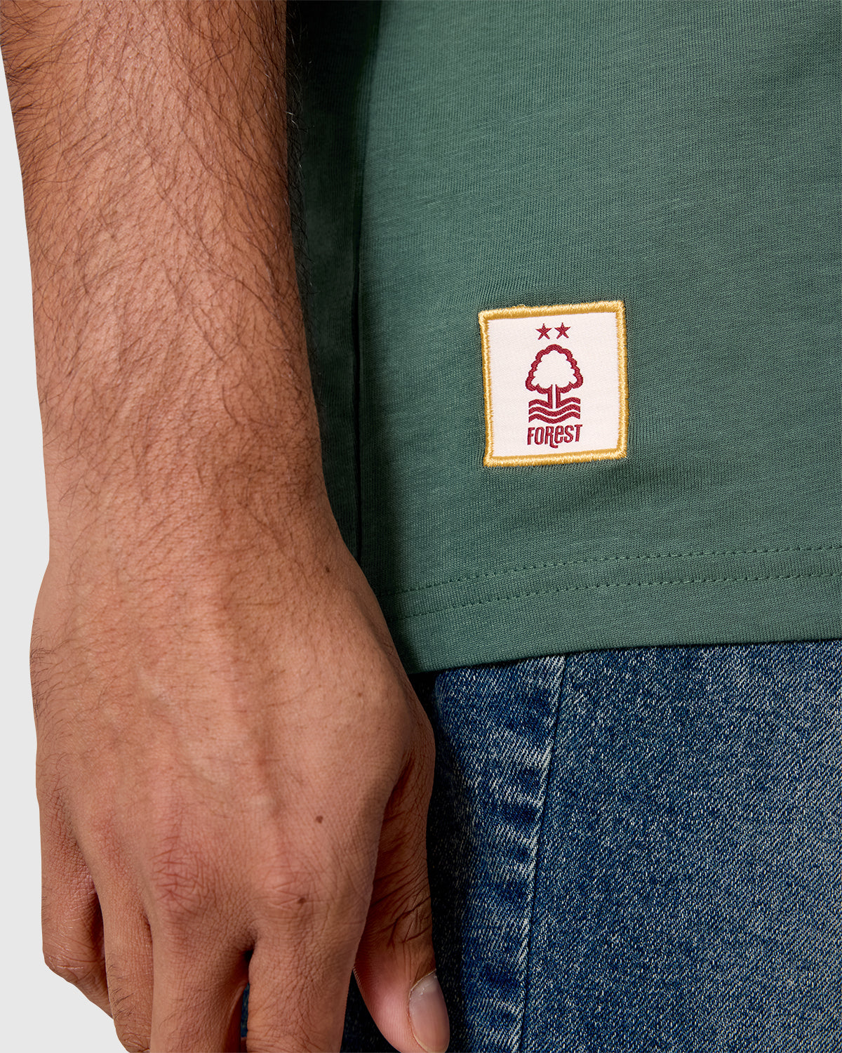 NFFC Pine Leavers Relaxed Print T-Shirt