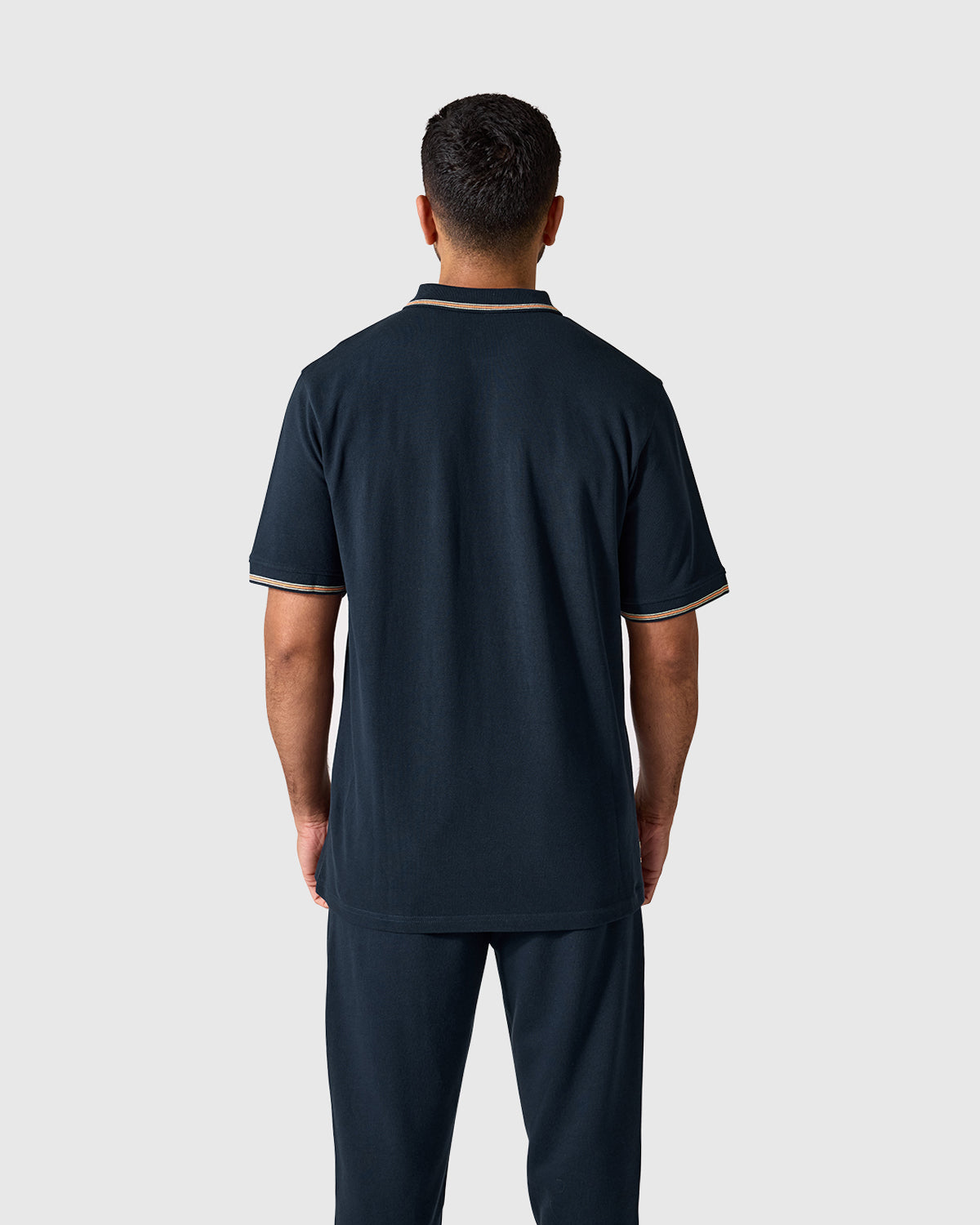 NFFC Navy Pop Edit Tipped Polo