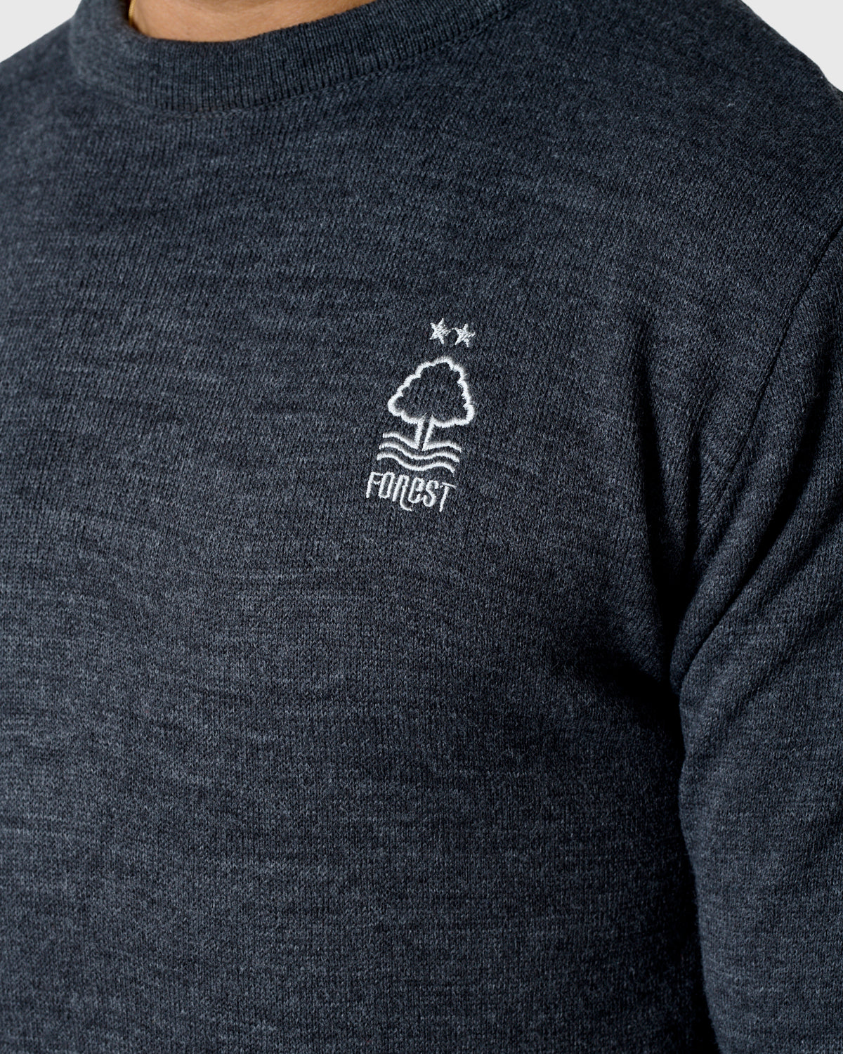 NFFC Charcoal Essential Knit Crewneck
