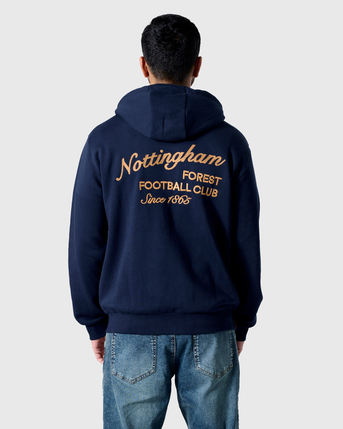 NFFC Navy Premium Circle Full Zip Hoodie