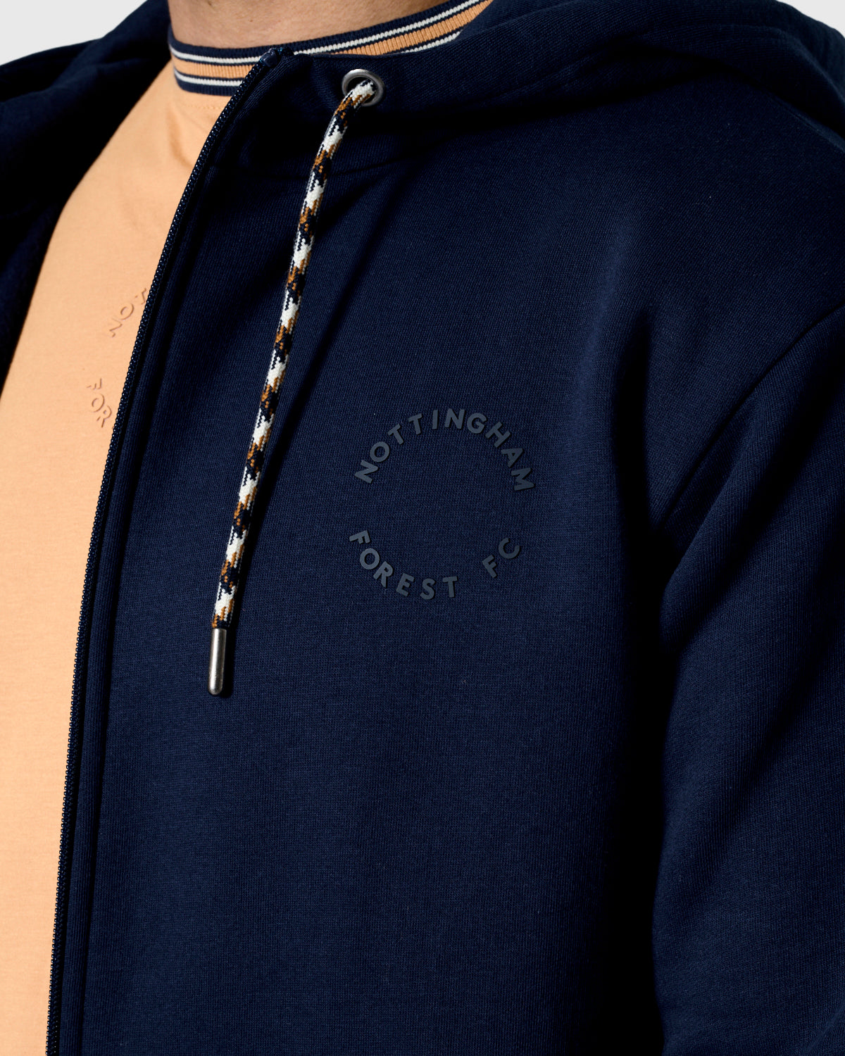 NFFC Navy Premium Circle Full Zip Hoodie