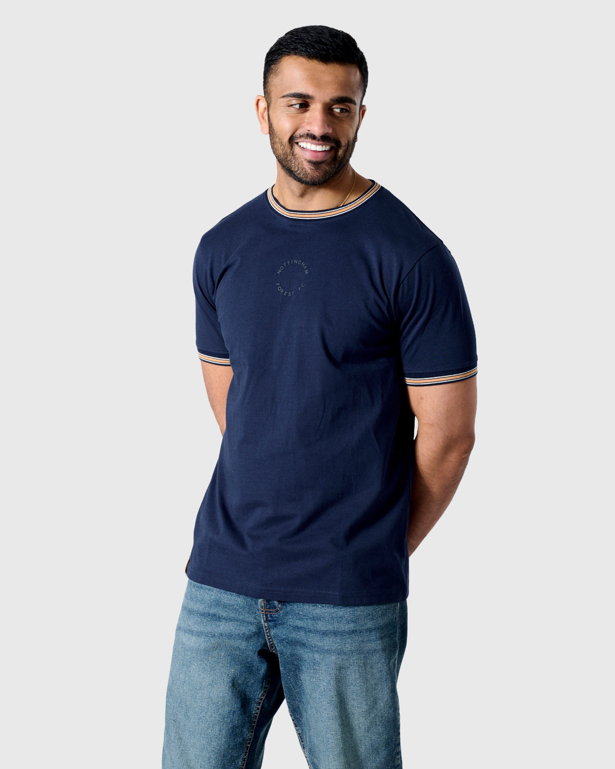 NFFC Navy Premium Circle T-Shirt
