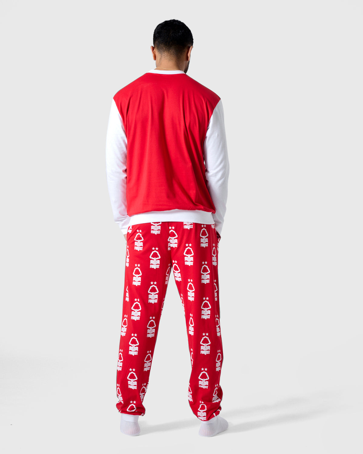 NFFC Red Long Sleeve Crest Pyjama Set
