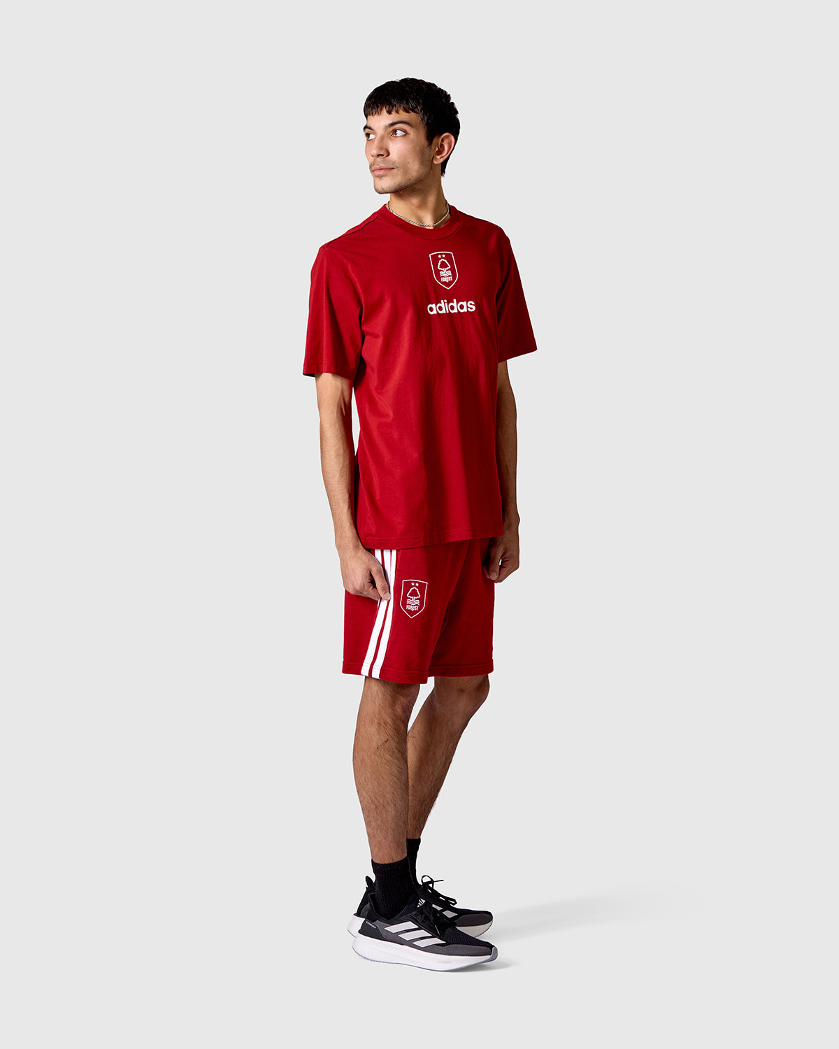 NFFC adidas Maroon Linear T-Shirt