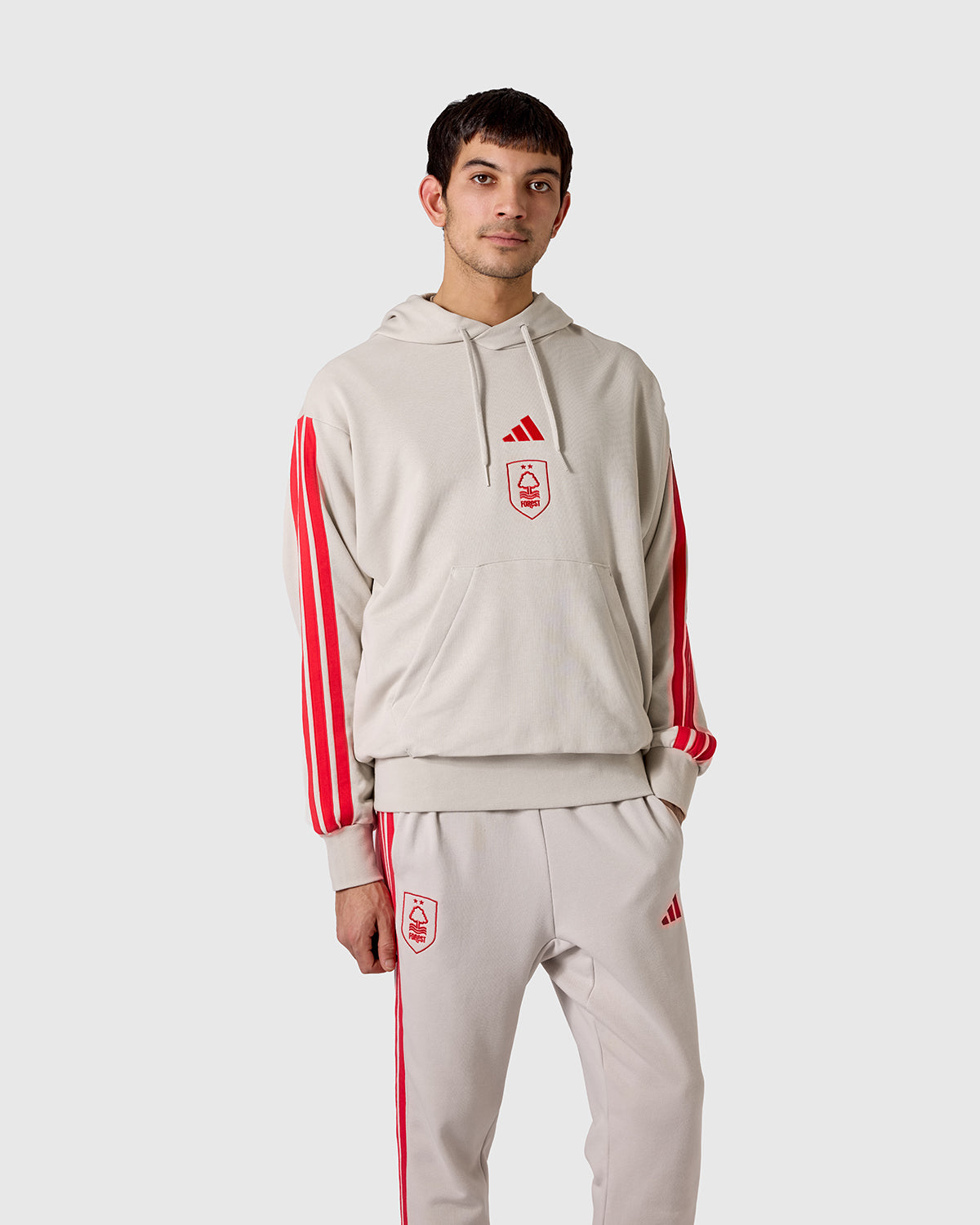 NFFC adidas Alumina 3-Stripe Hoodie