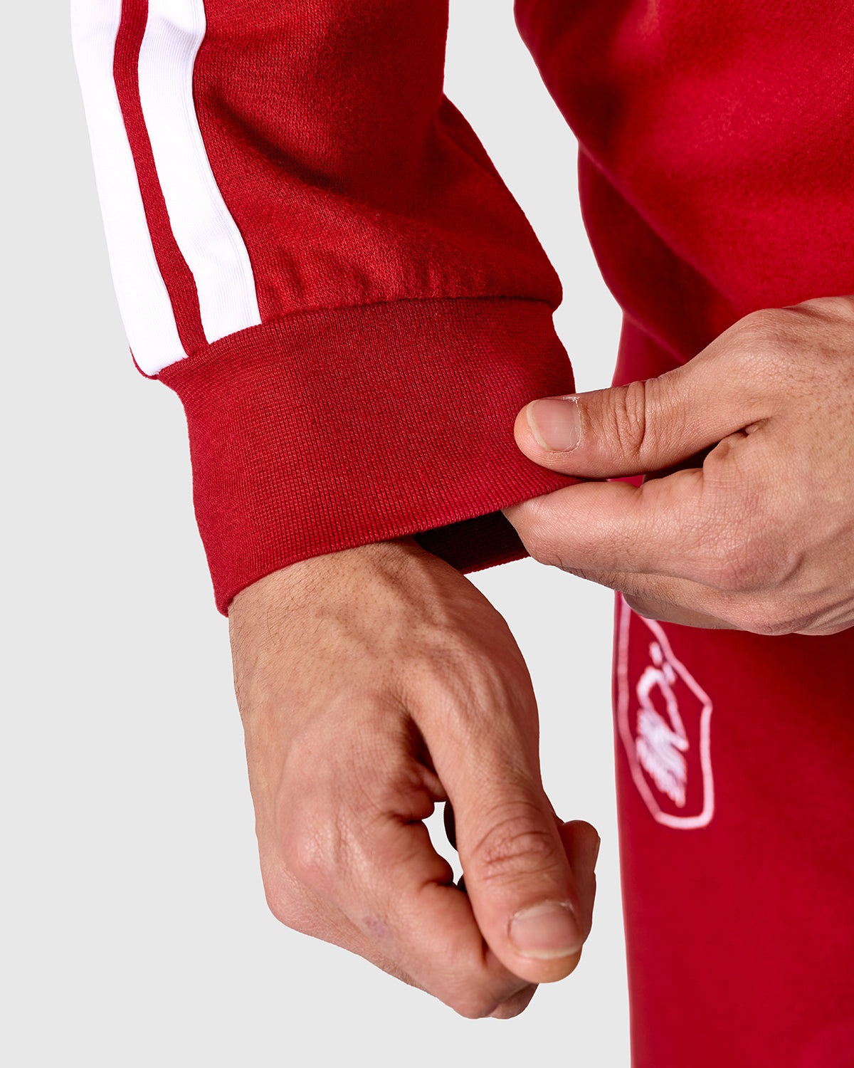 NFFC adidas Maroon 3-Stripe Tracksuit