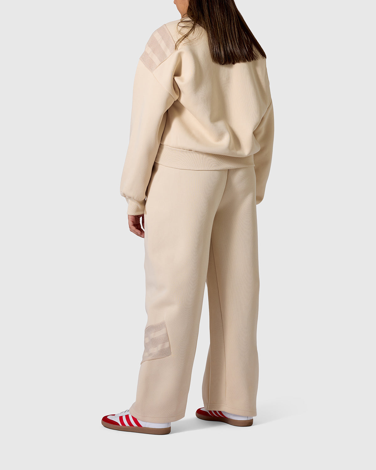 NFFC adidas Womens Crystal Future Icons Mesh Joggers