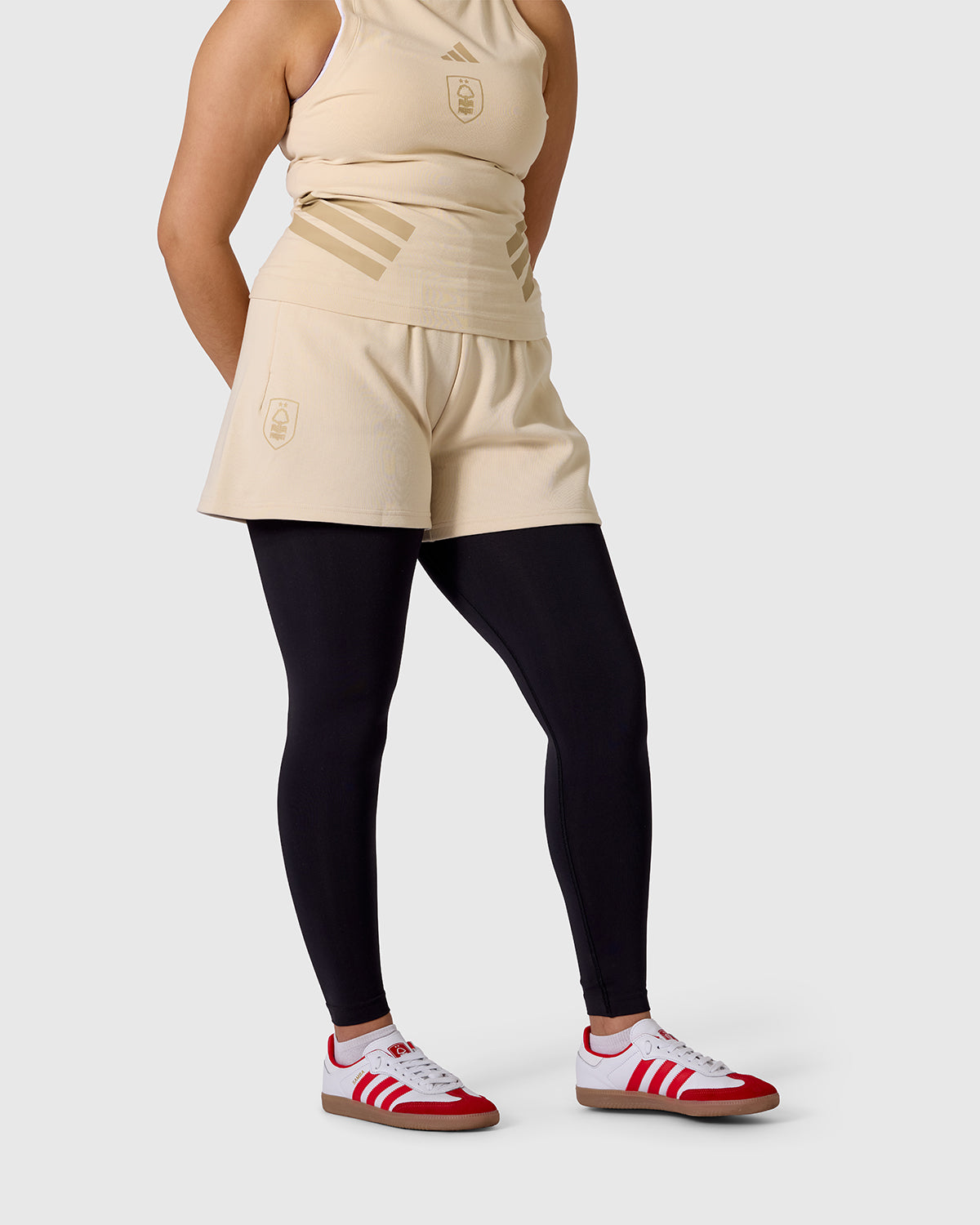 NFFC adidas Womens Crystal Future Icons Shorts