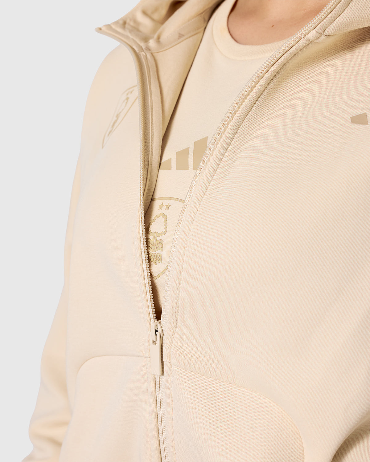 NFFC adidas Womens Crystal Future Icons Hoodie