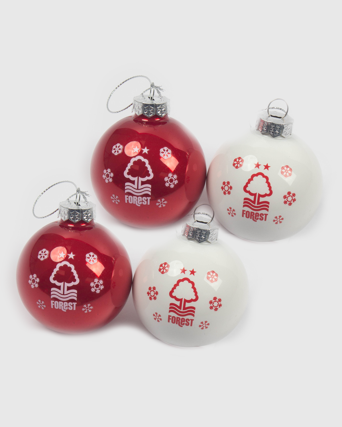 NFFC 4 Pack Classic Baubles