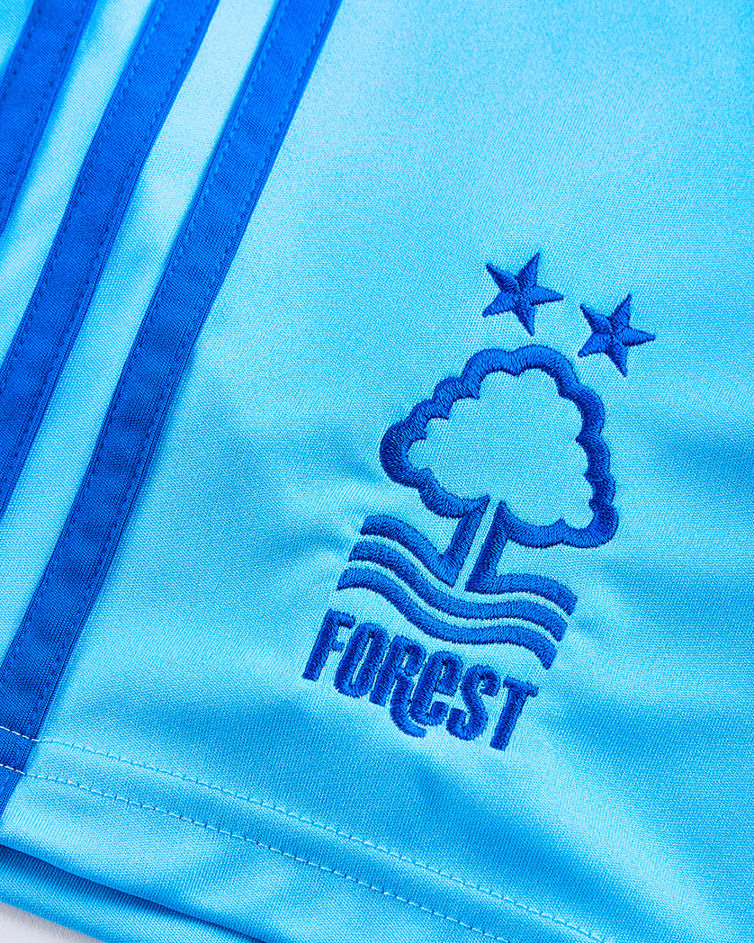 NFFC Junior Blue Goalkeeper Shorts 24/25