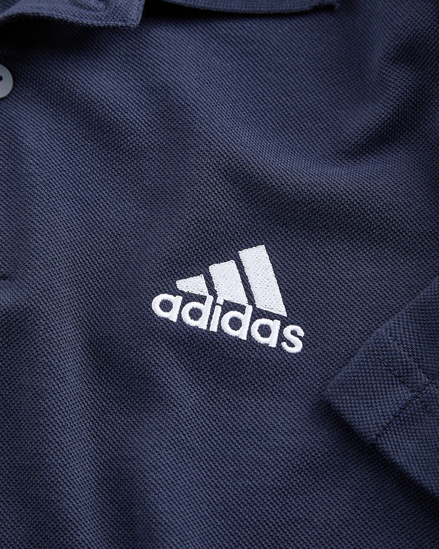 NFFC Adidas Essentials Navy 3-Stripe Polo