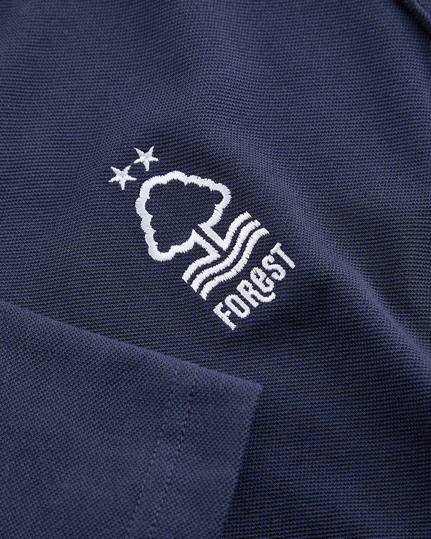 NFFC Adidas Essentials Navy 3-Stripe Polo