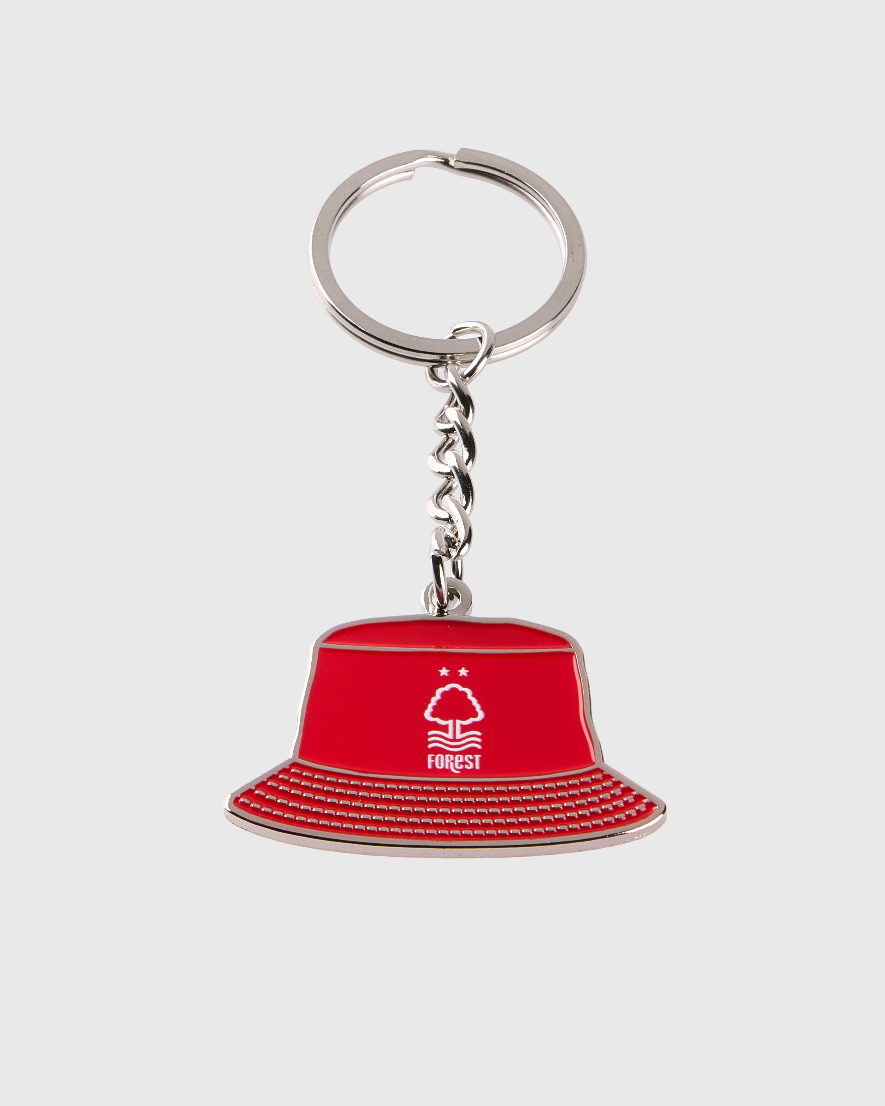 NFFC Red Bucket Hat Keyring