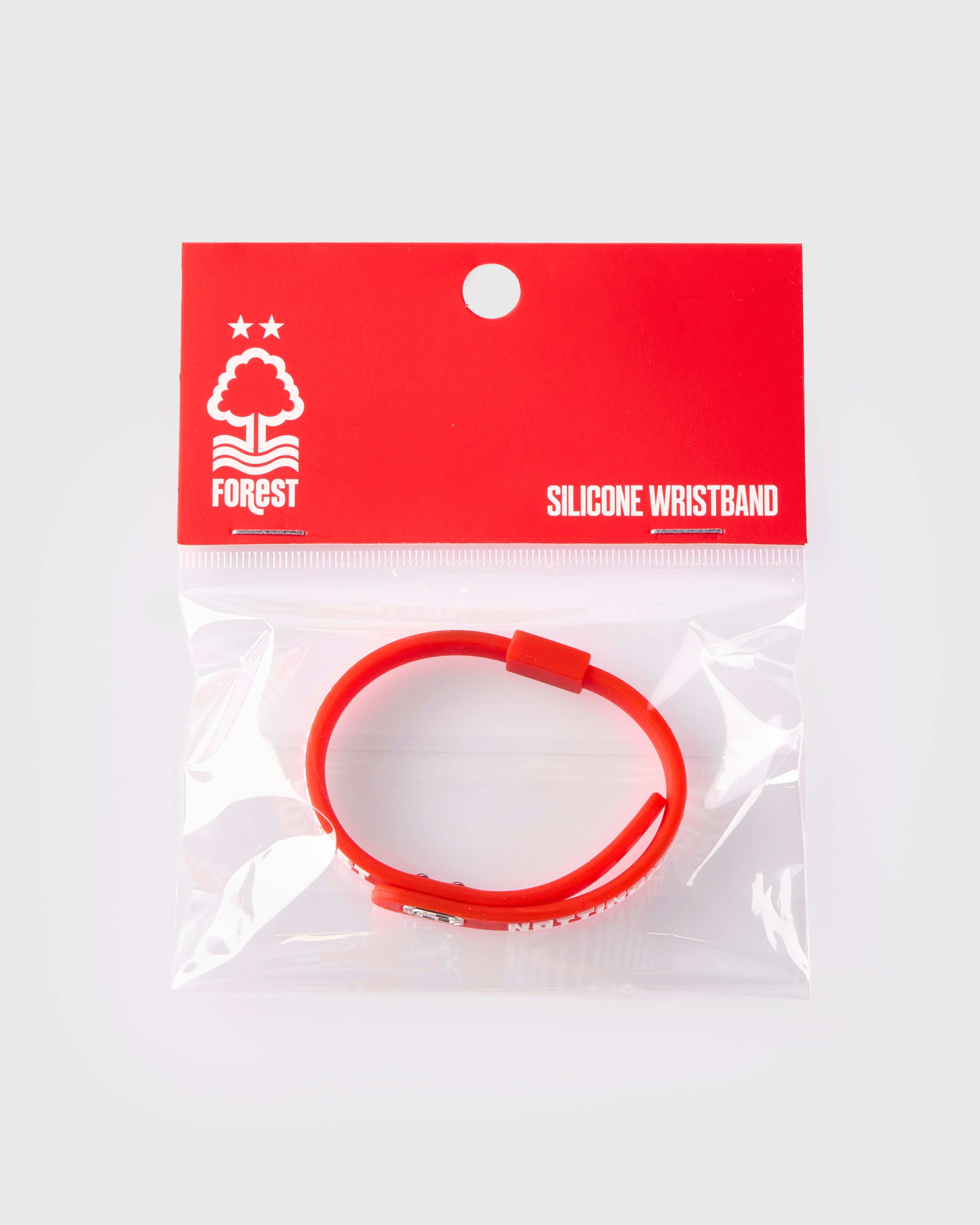 NFFC Embossed Silicone Wristband